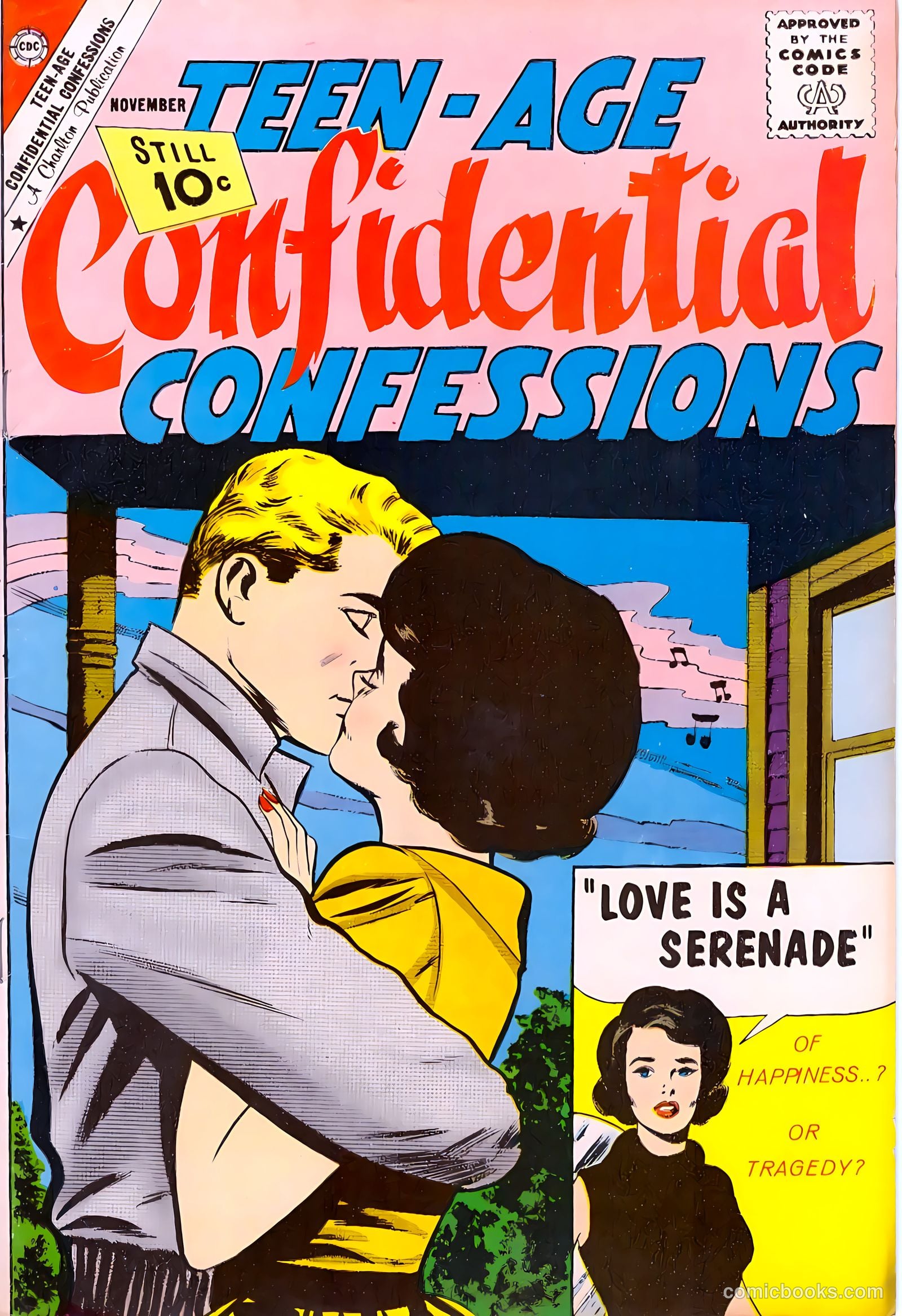Teen-Age Confidential Confessions #9 cover