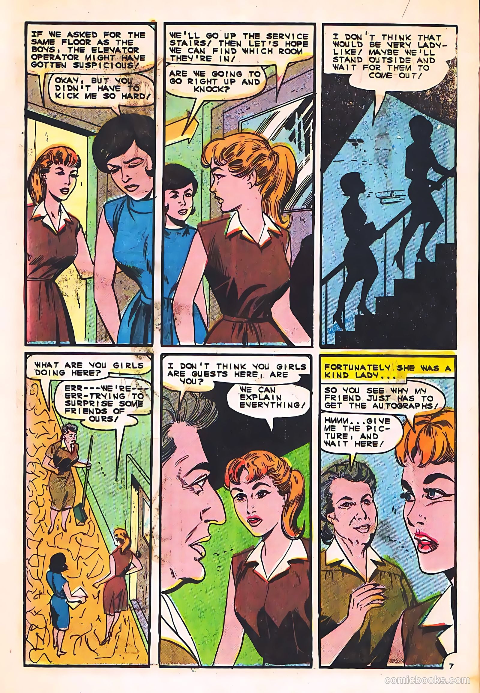 Teen-Age Love #46 (1966, Charlton) — page 21 of 36