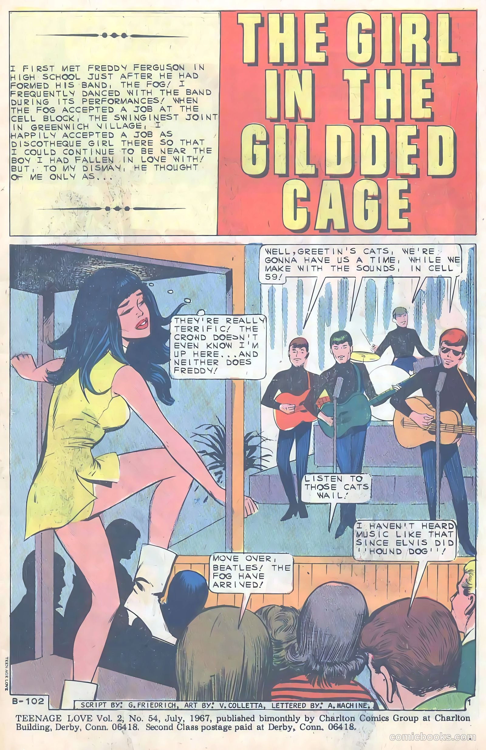 Teen-Age Love #54 (1967, Charlton) — page 3 of 36