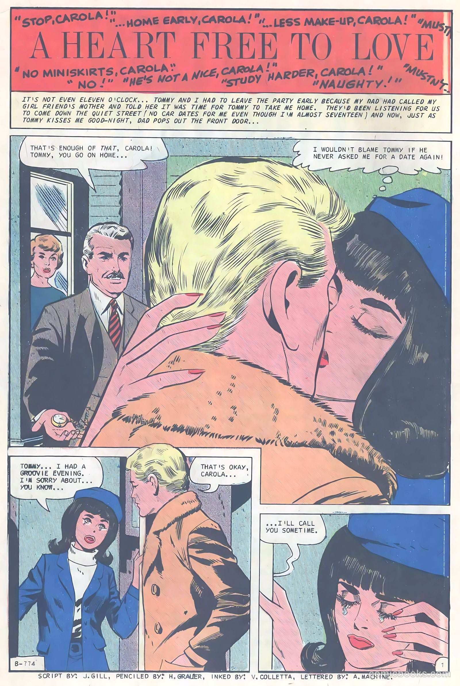 Teen-Age Love #54 (1967, Charlton) — page 16 of 36