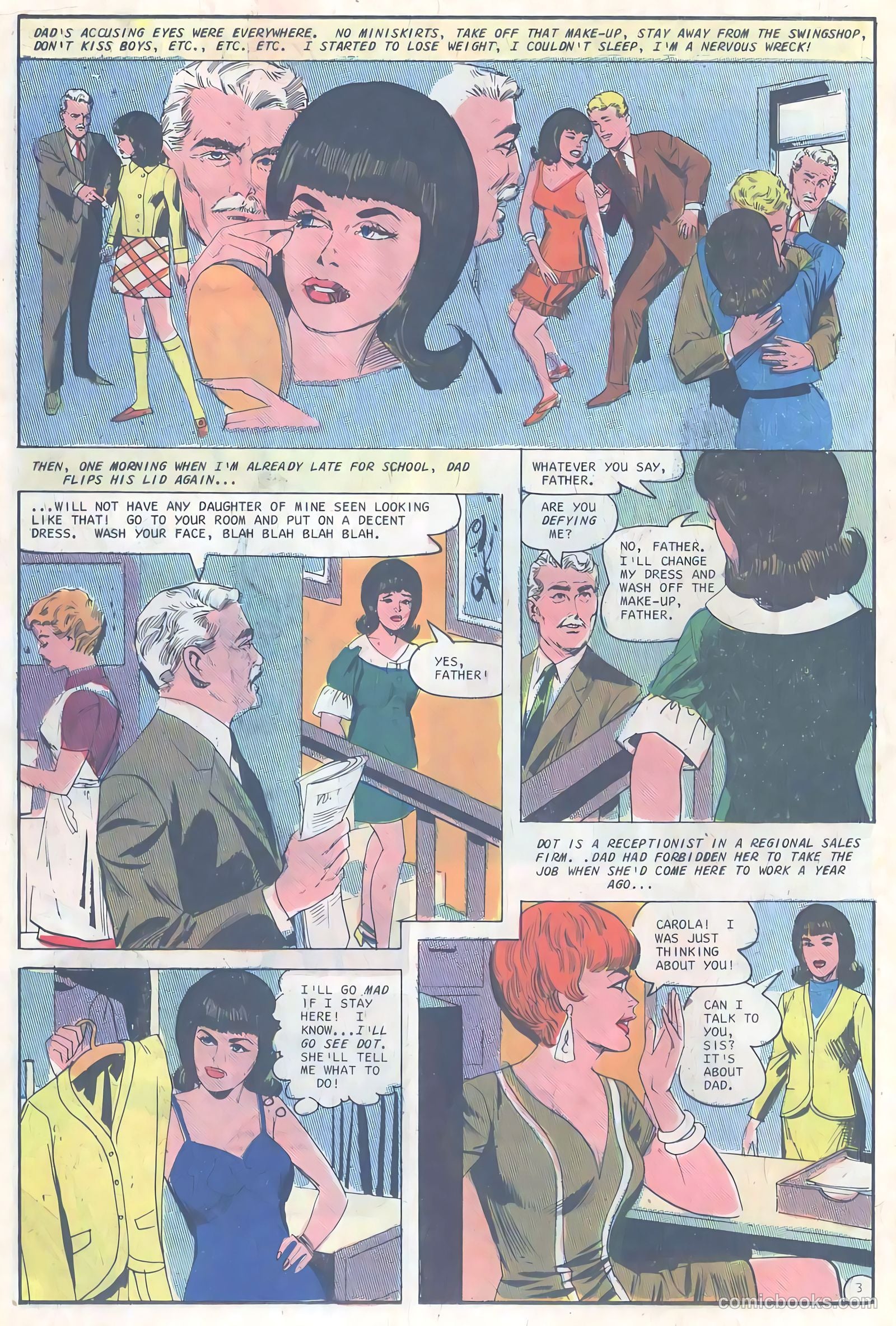 Teen-Age Love #54 (1967, Charlton) — page 18 of 36