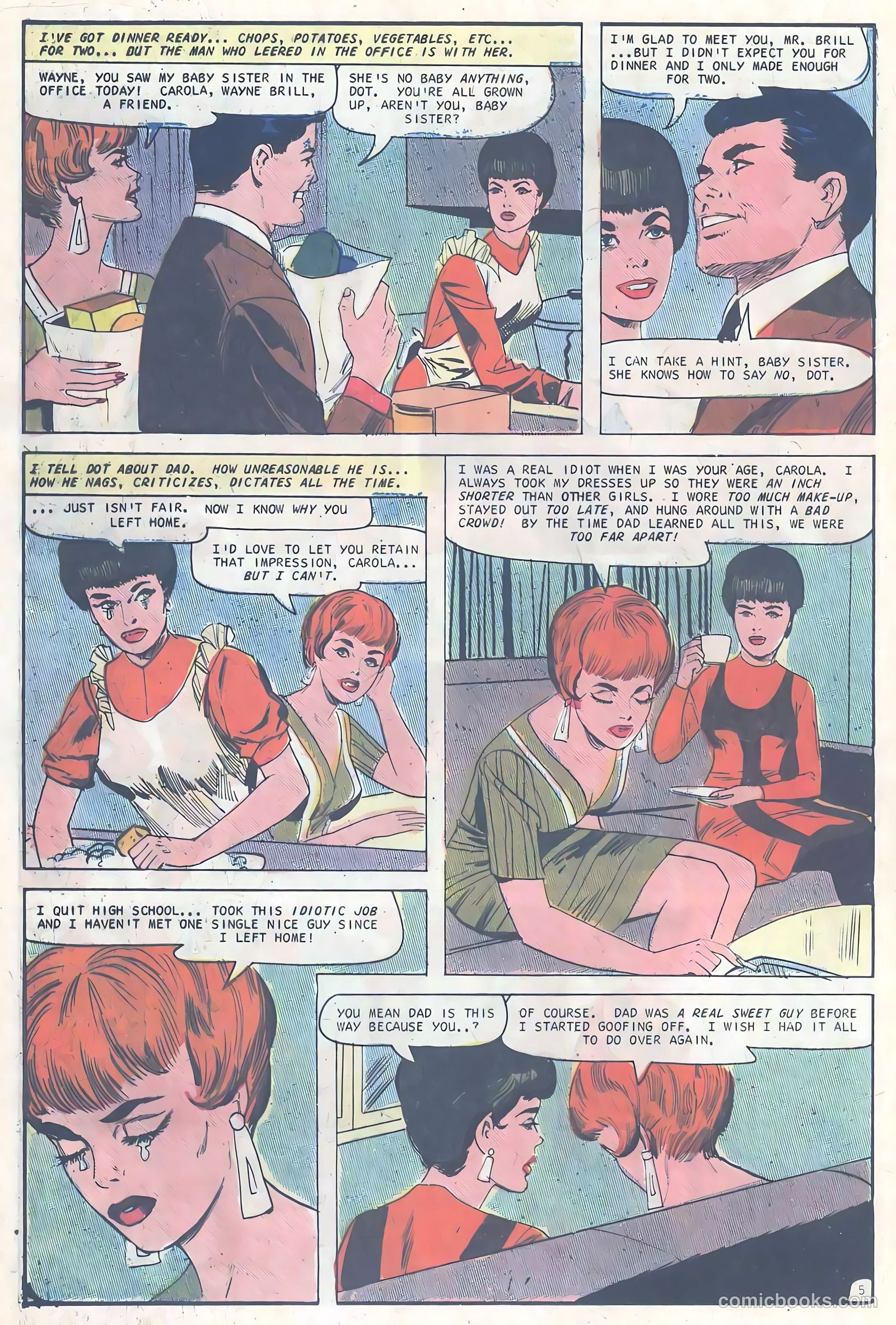 Teen-Age Love #54 (1967, Charlton) — page 20 of 36