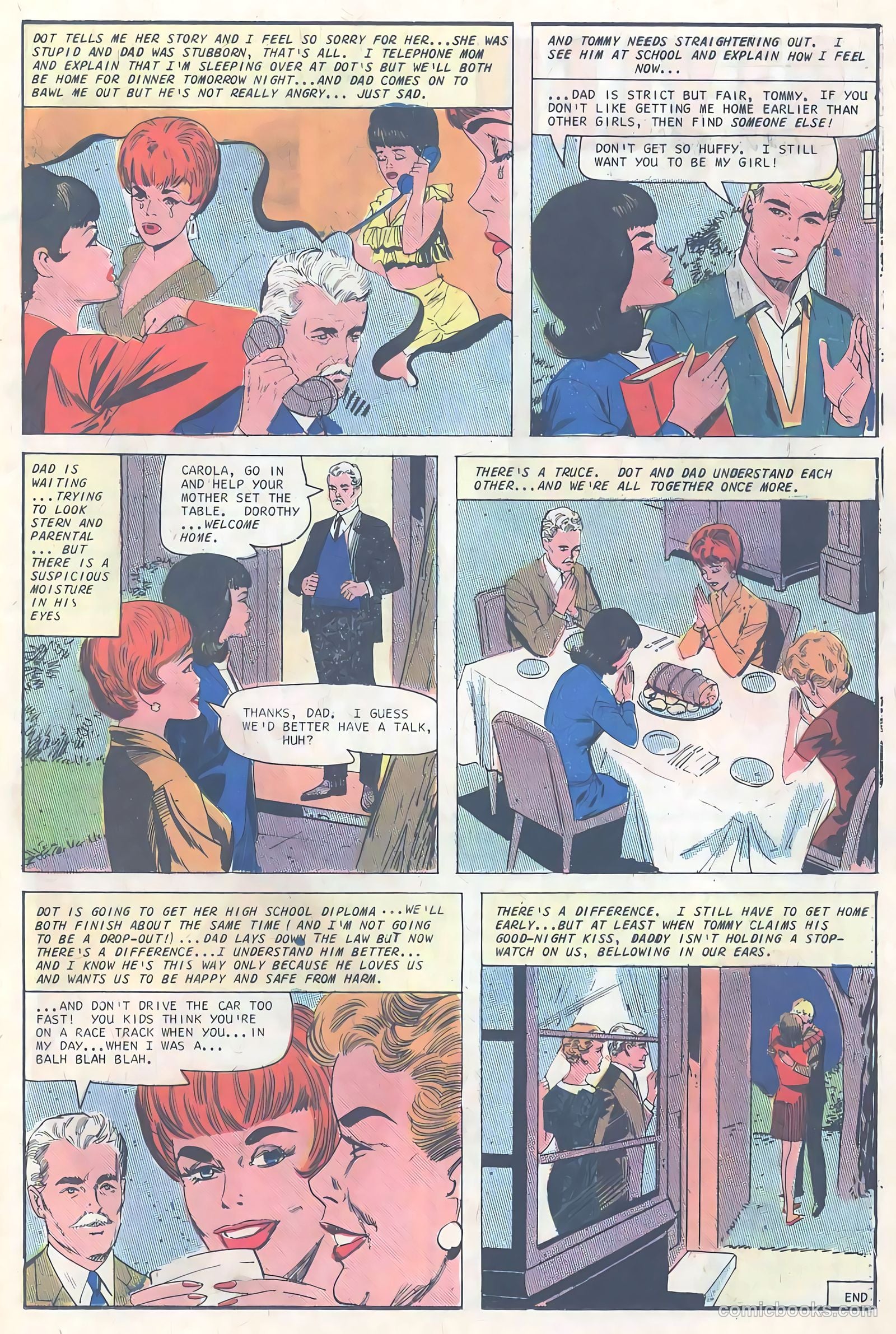 Teen-Age Love #54 (1967, Charlton) — page 21 of 36