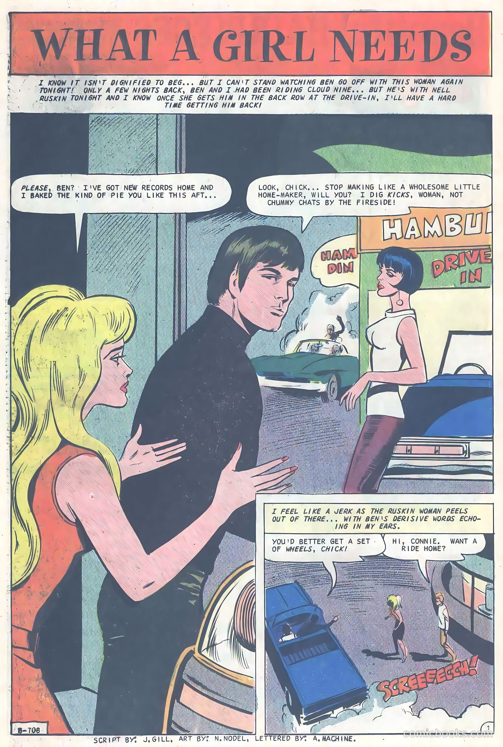 Teen-Age Love #54 (1967, Charlton) — page 24 of 36