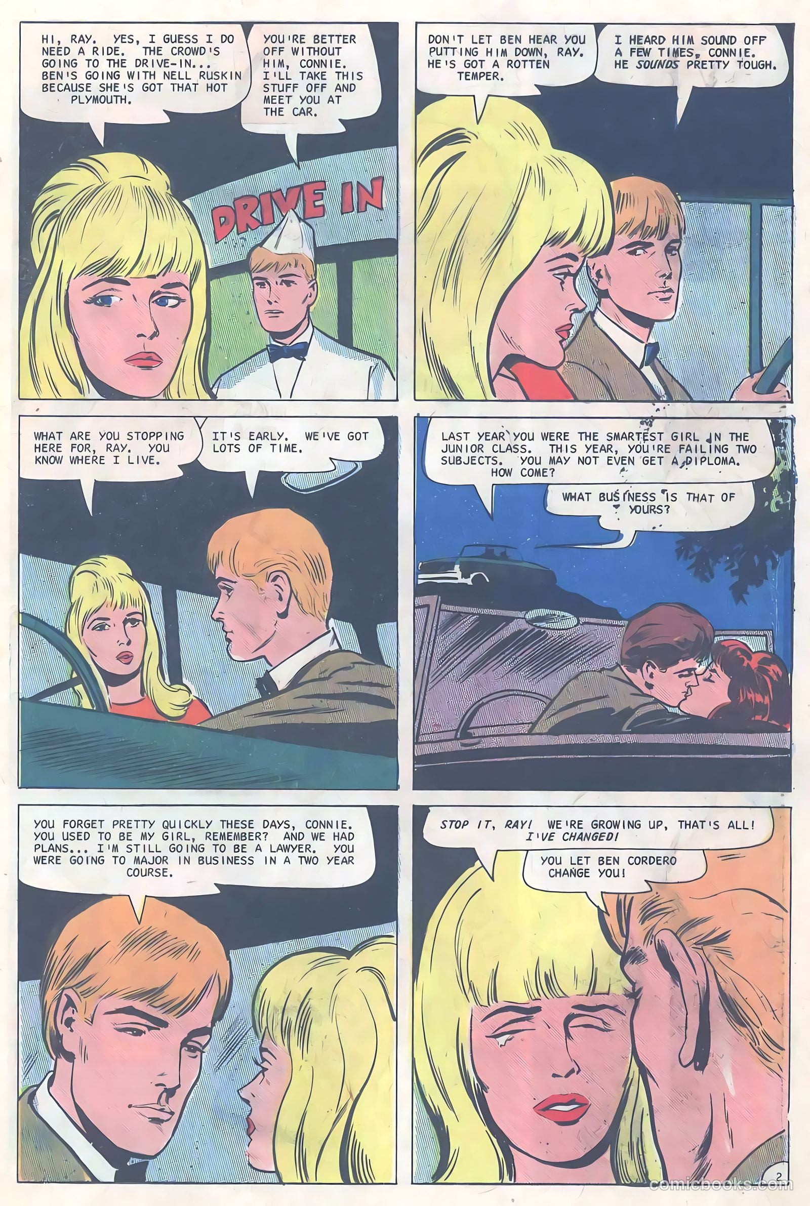Teen-Age Love #54 (1967, Charlton) — page 25 of 36