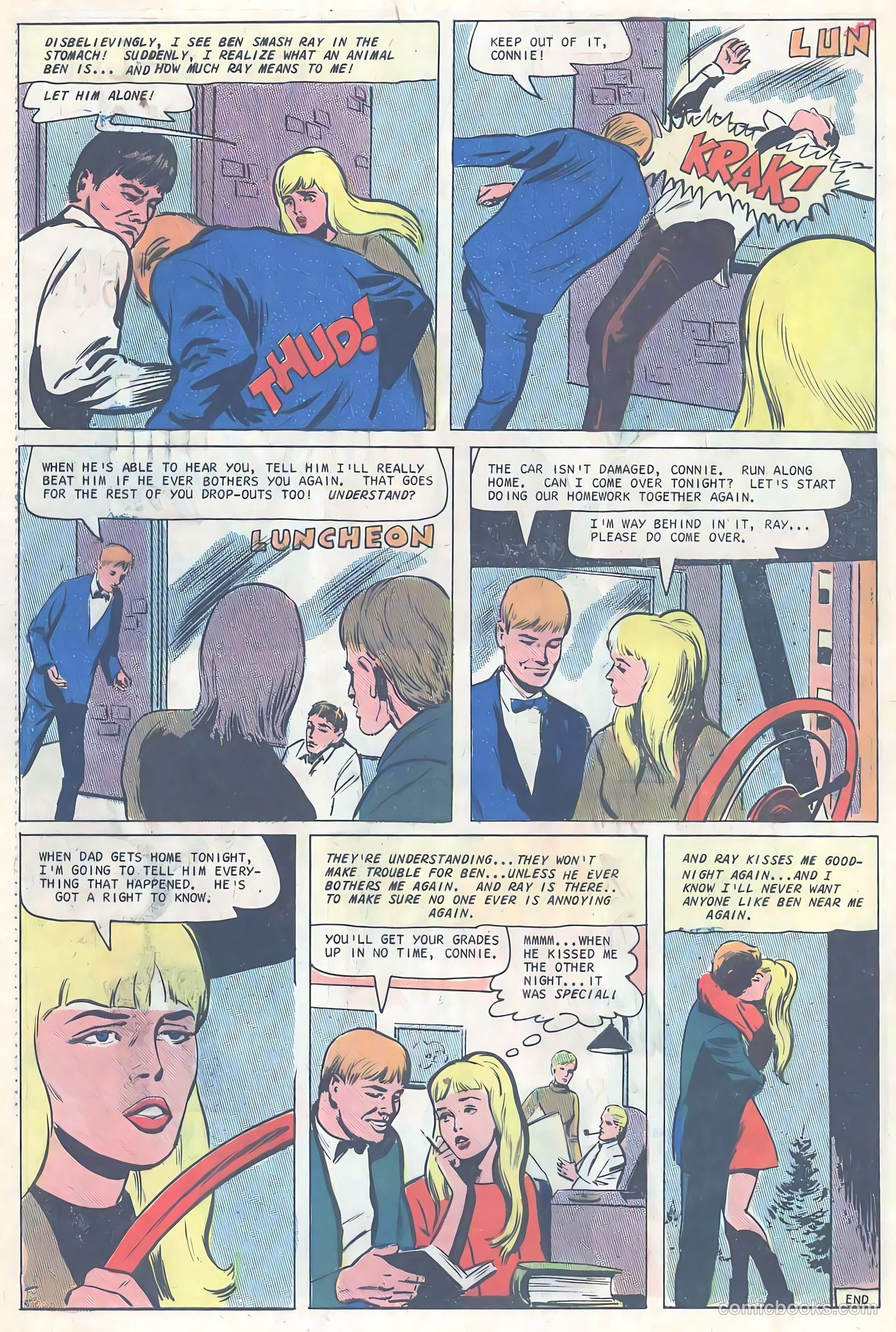 Teen-Age Love #54 (1967, Charlton) — page 32 of 36