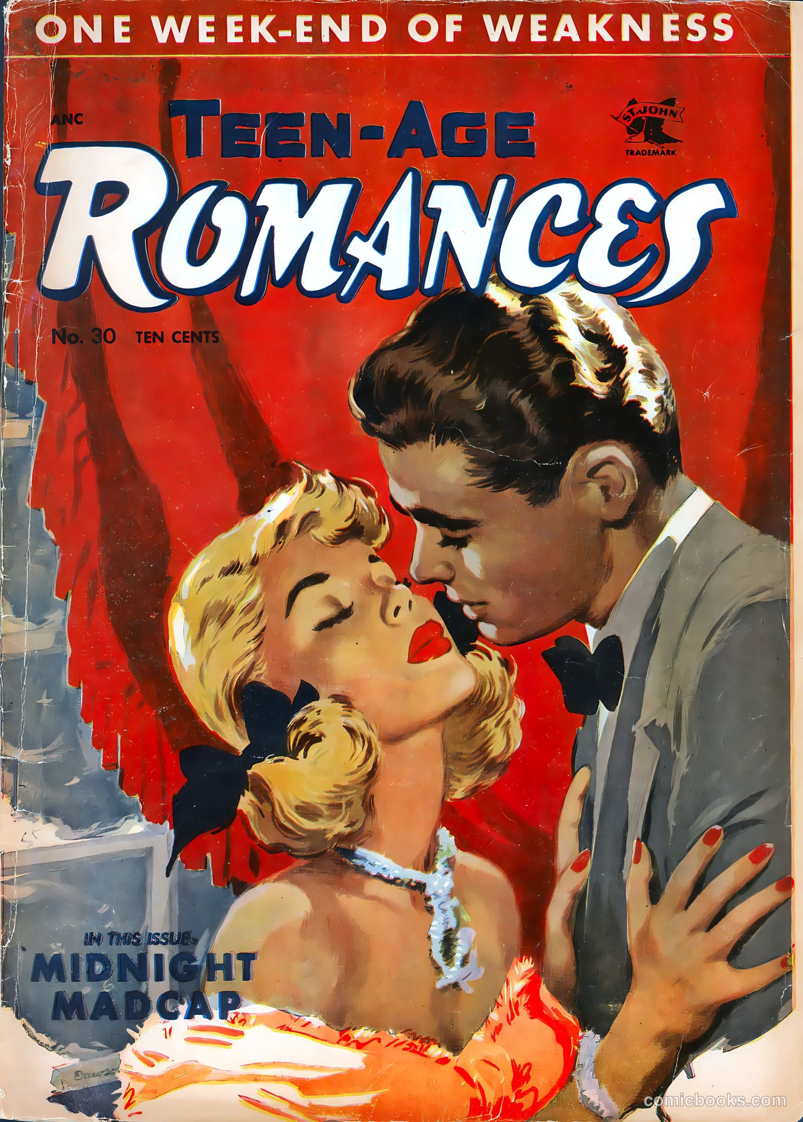 Teen-Age Romances #30 cover
