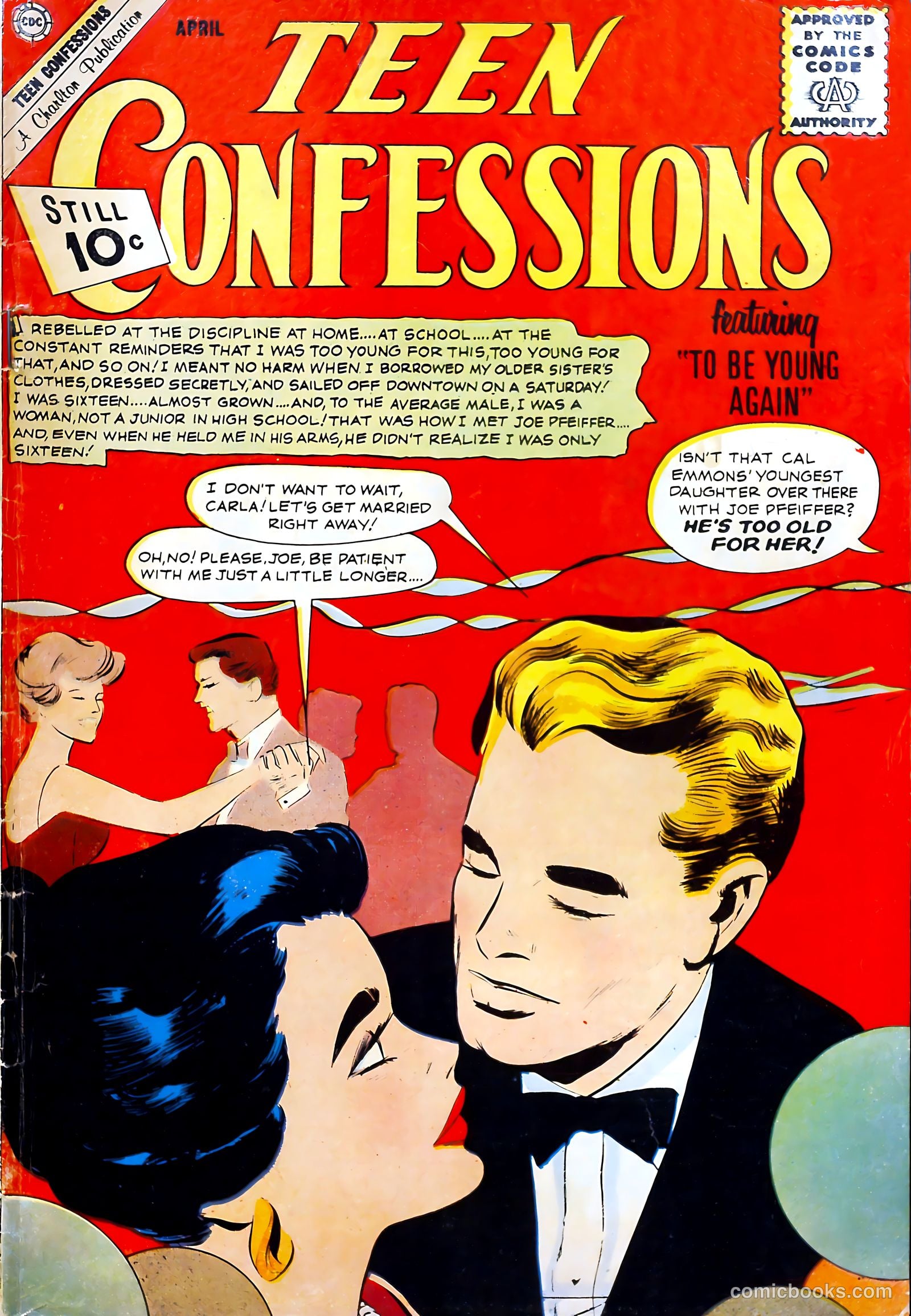 Teen Confessions #16 cover