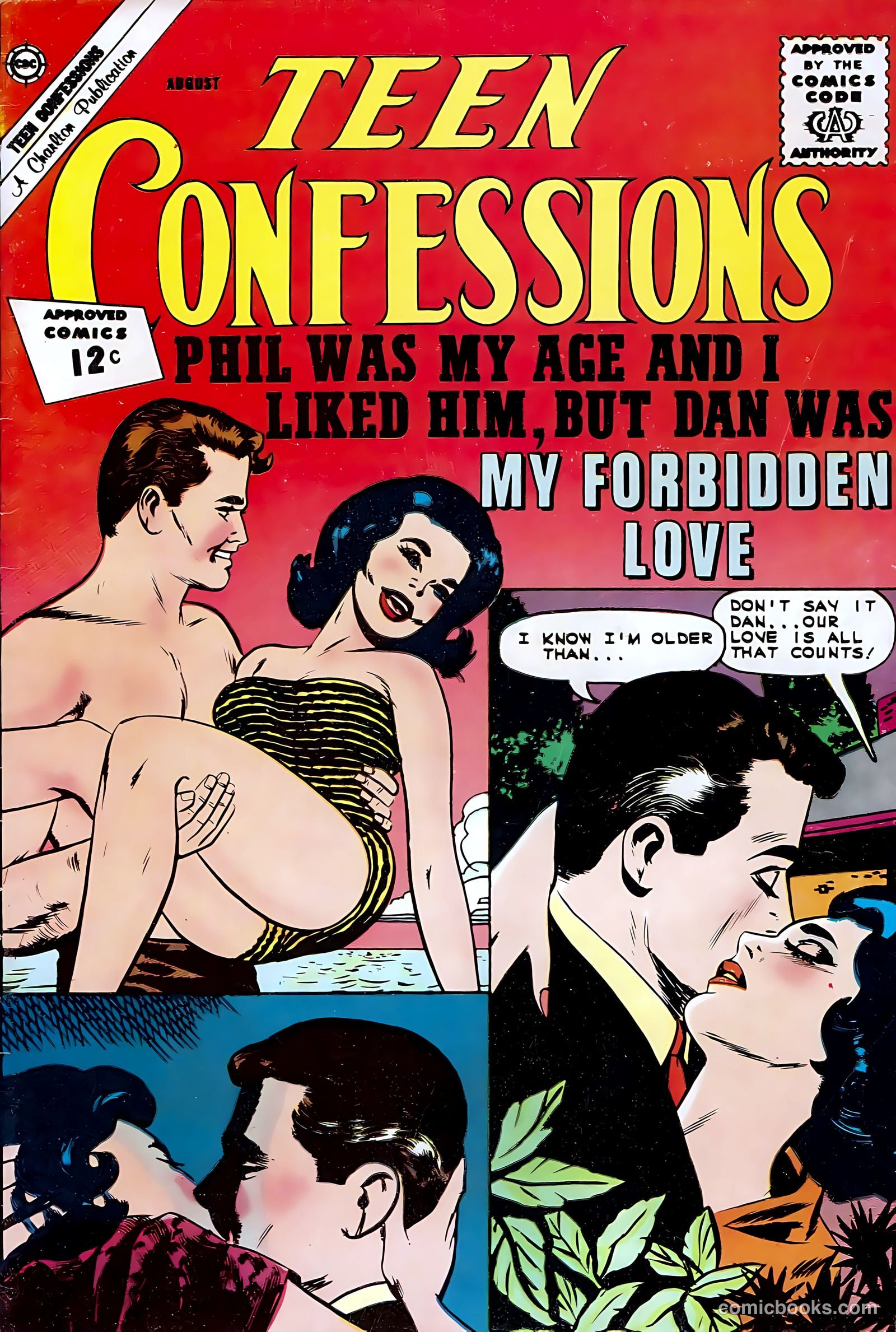 Teen Confessions #18 cover