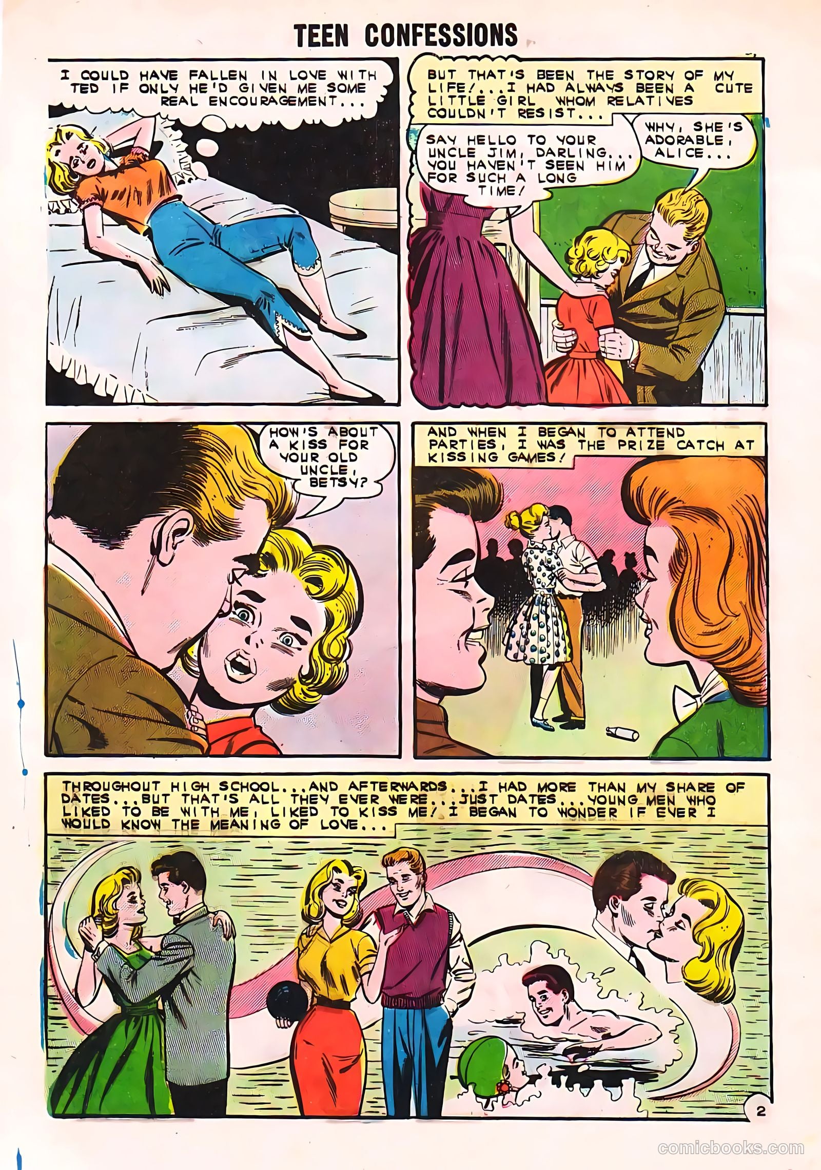 Teen Confessions #20 (1962) — page 4