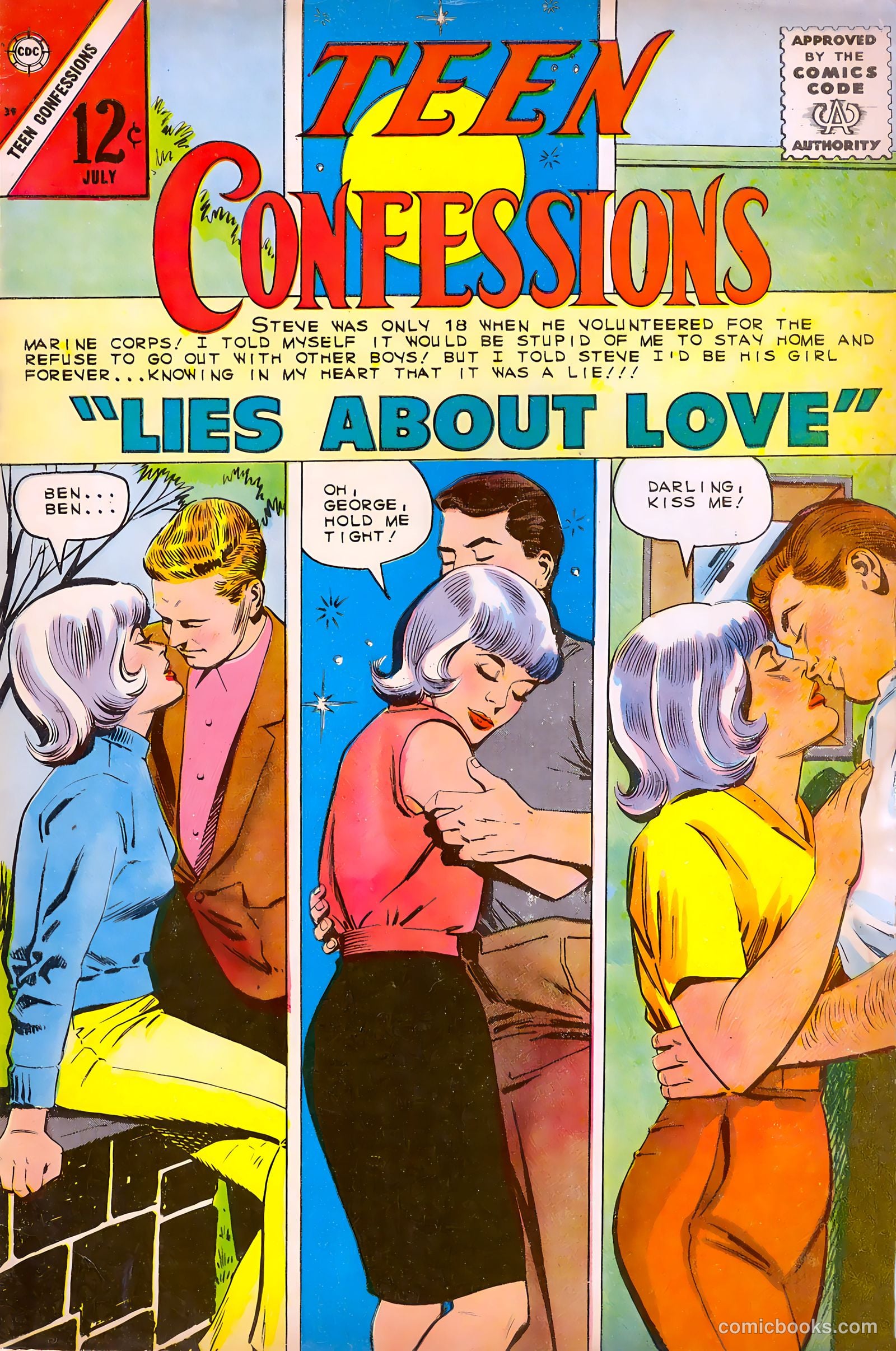 Teen Confessions #39 cover