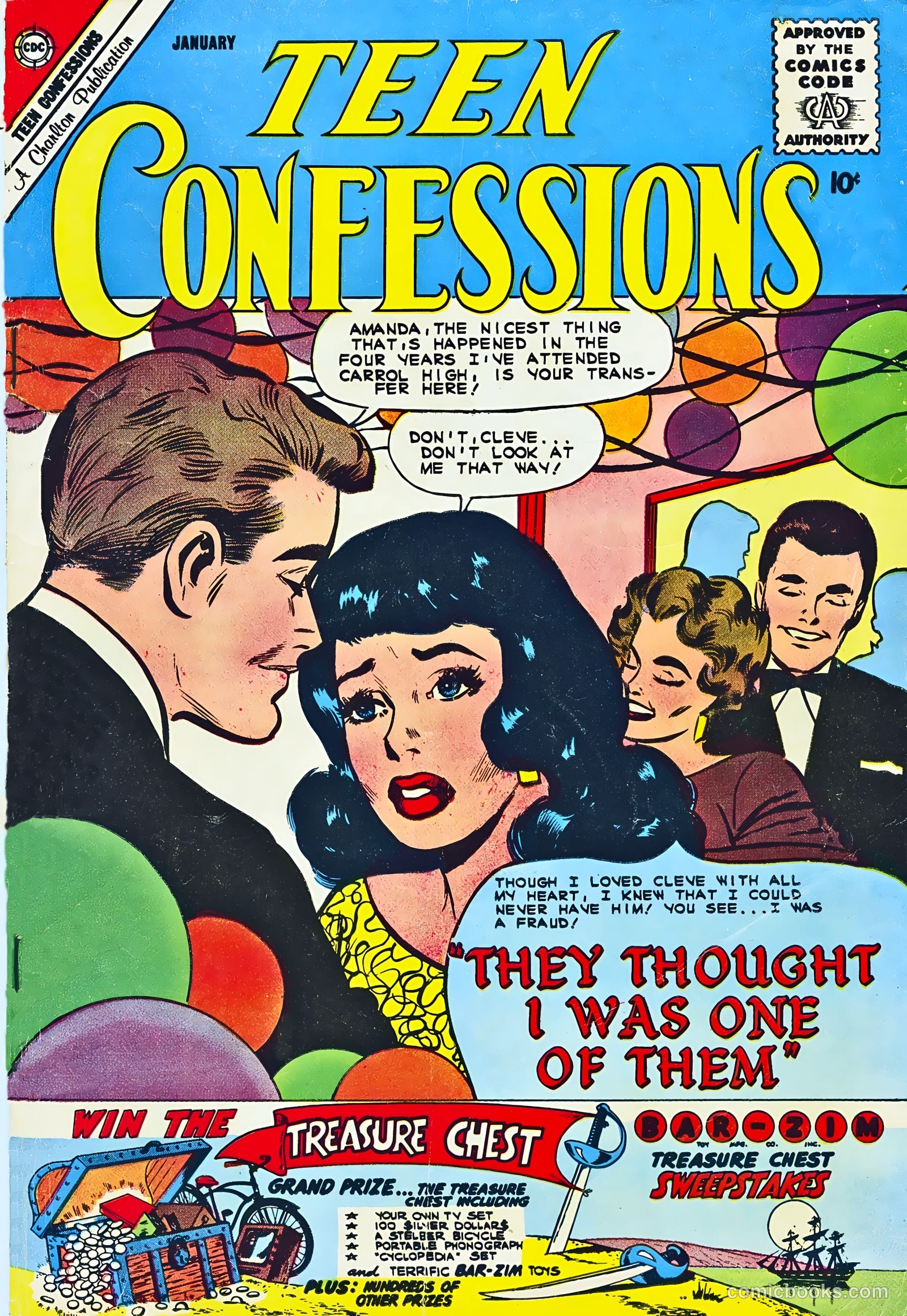Teen Confessions #9 cover