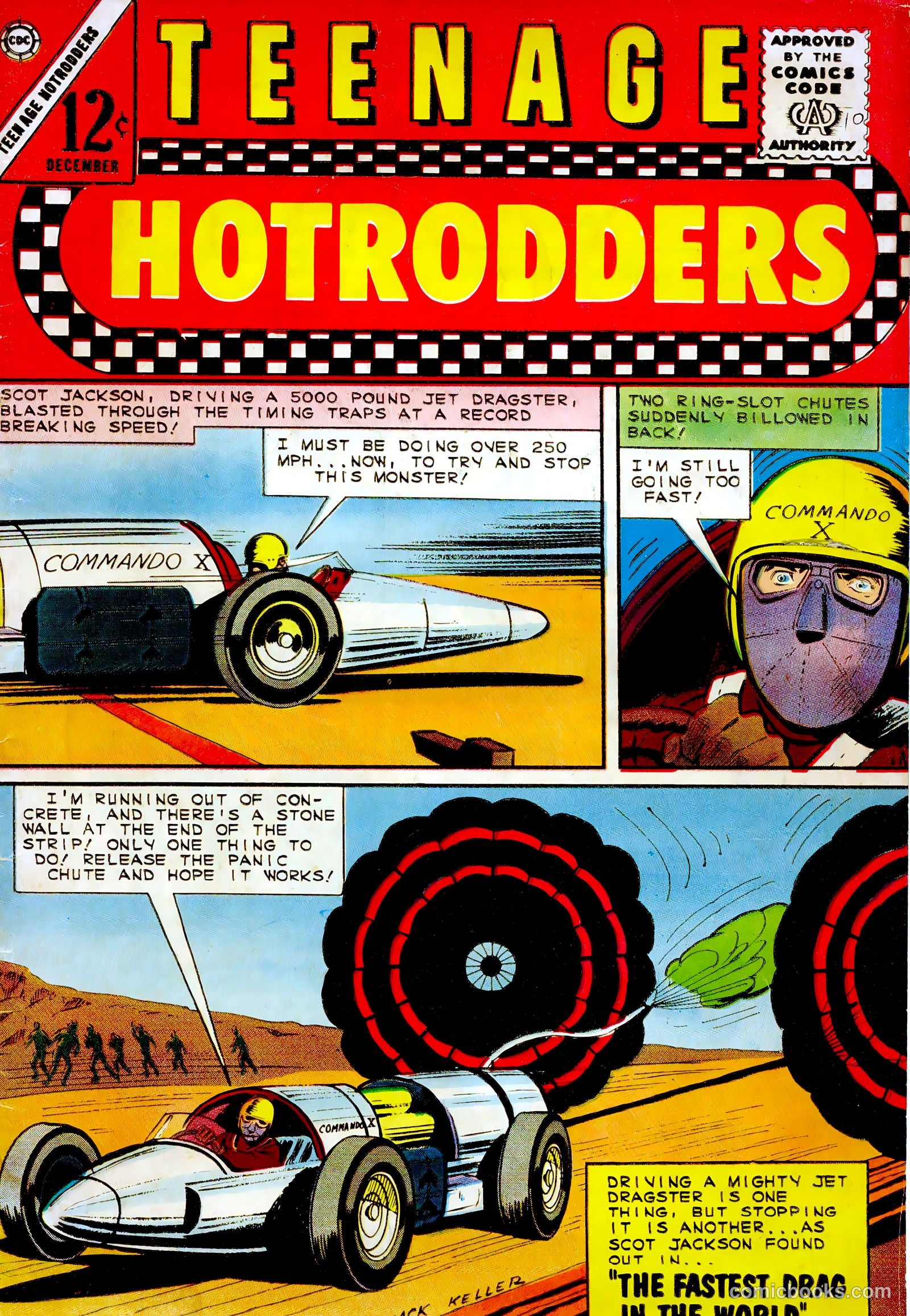 Teenage Hotrodders #10 cover
