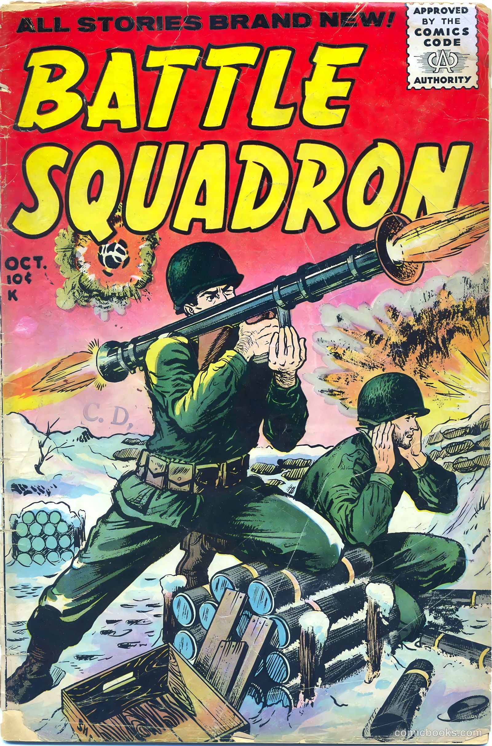 Battle Squadron #4 cover