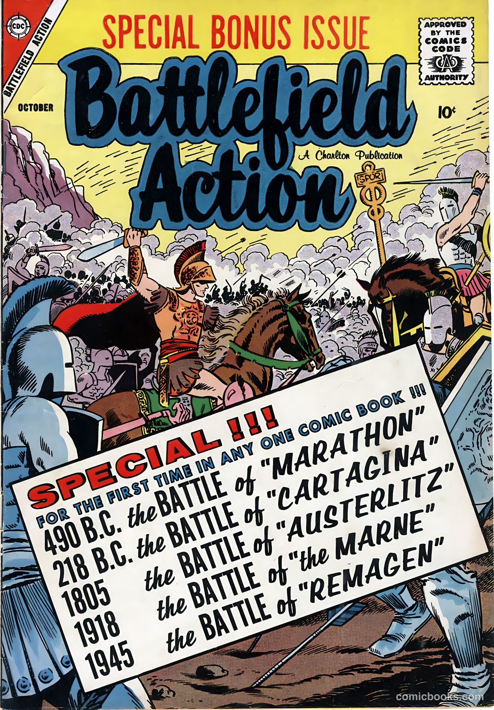 Battlefield Action #21 (1958) — page 1