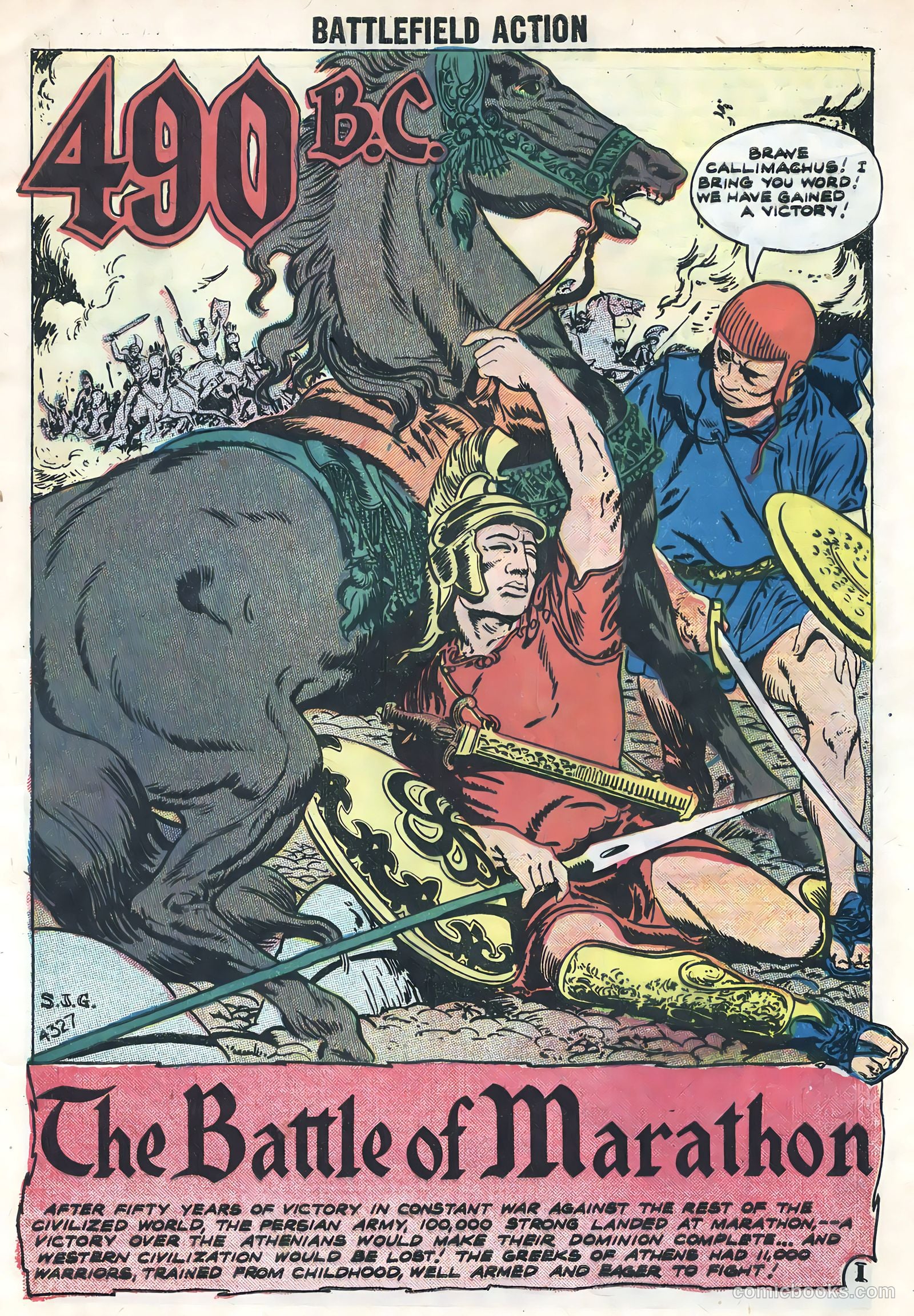 Battlefield Action #21 (1958) — page 9