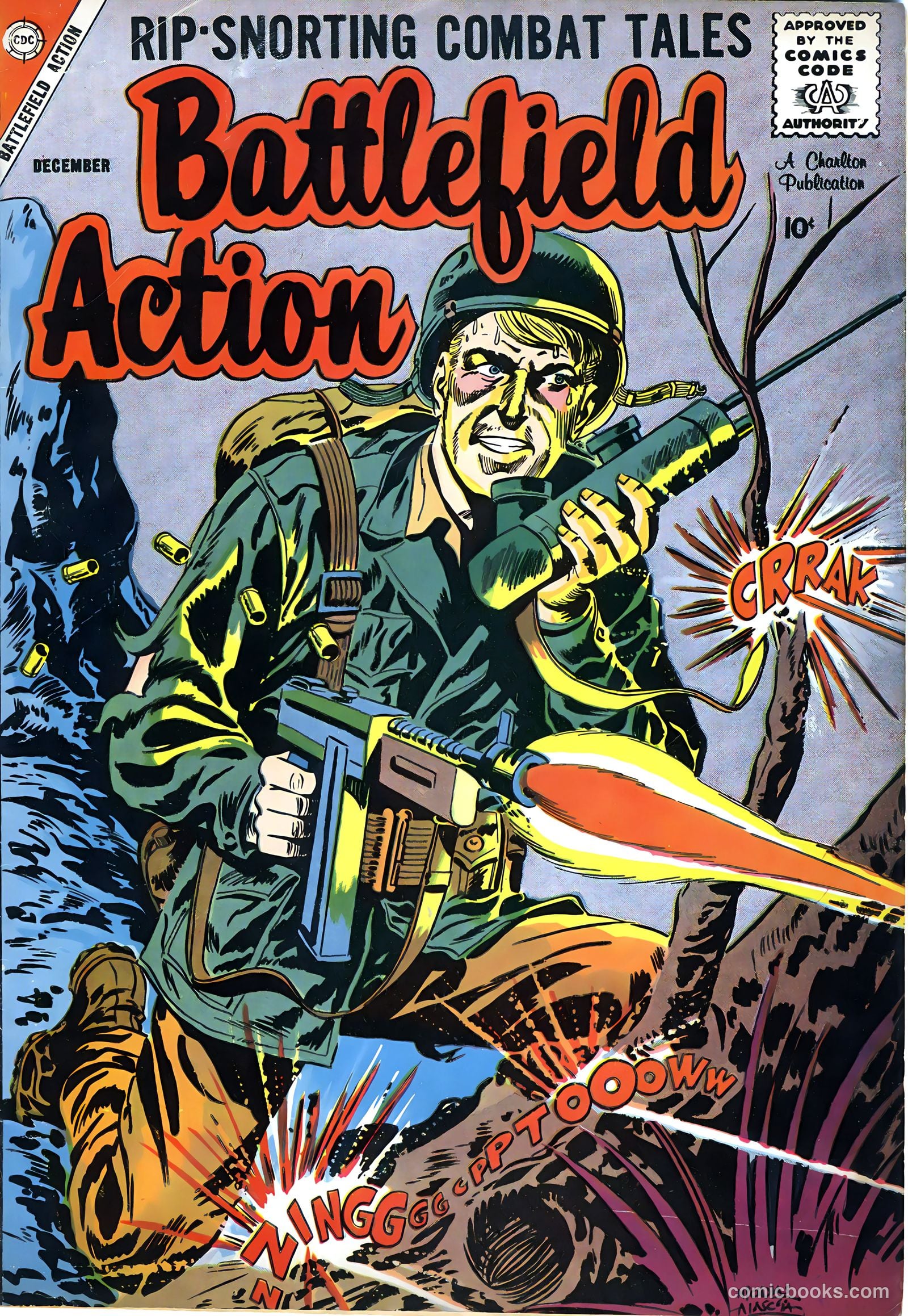Battlefield Action #22 (1958) — page 1