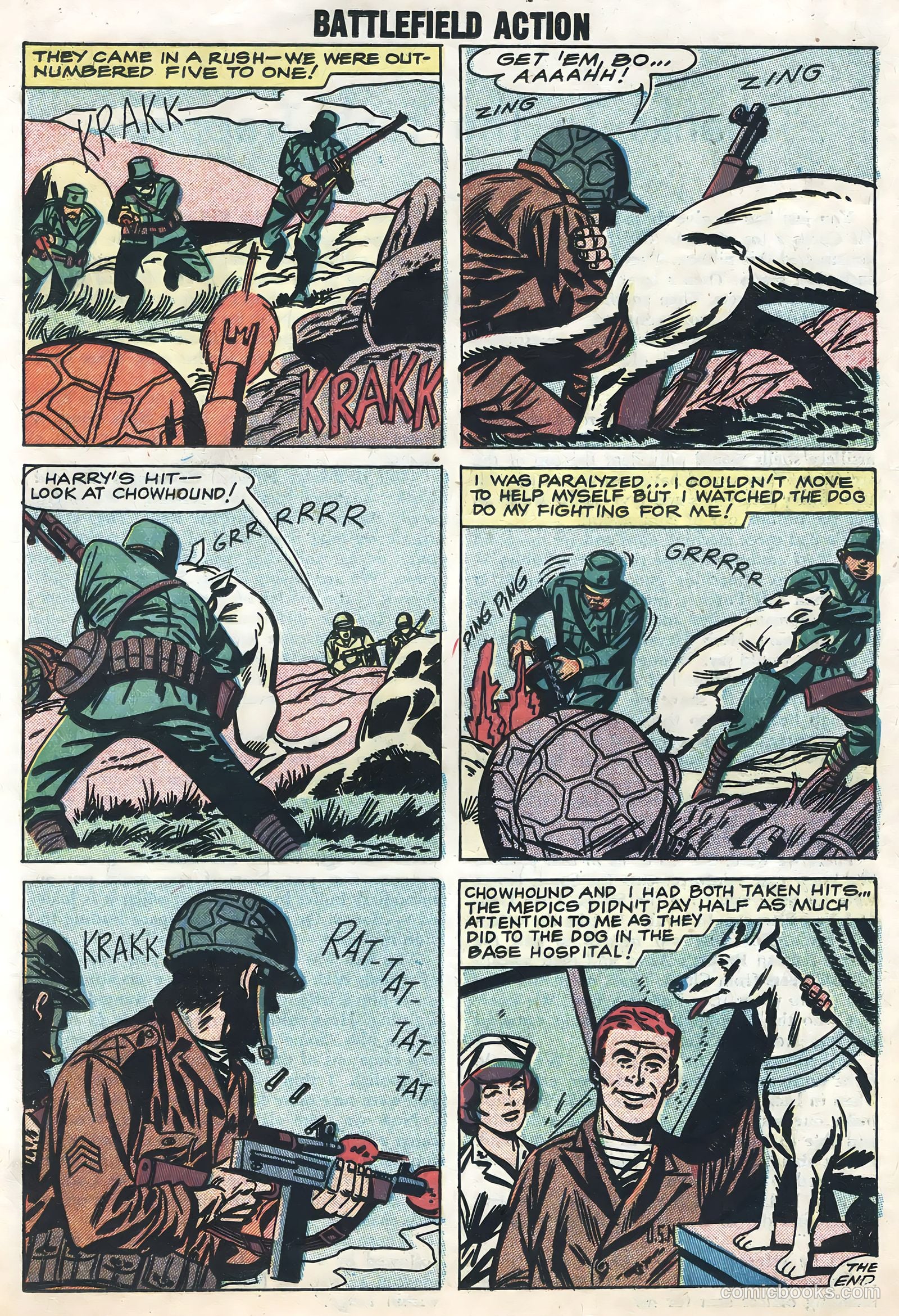 Battlefield Action #22 (1958) — page 19