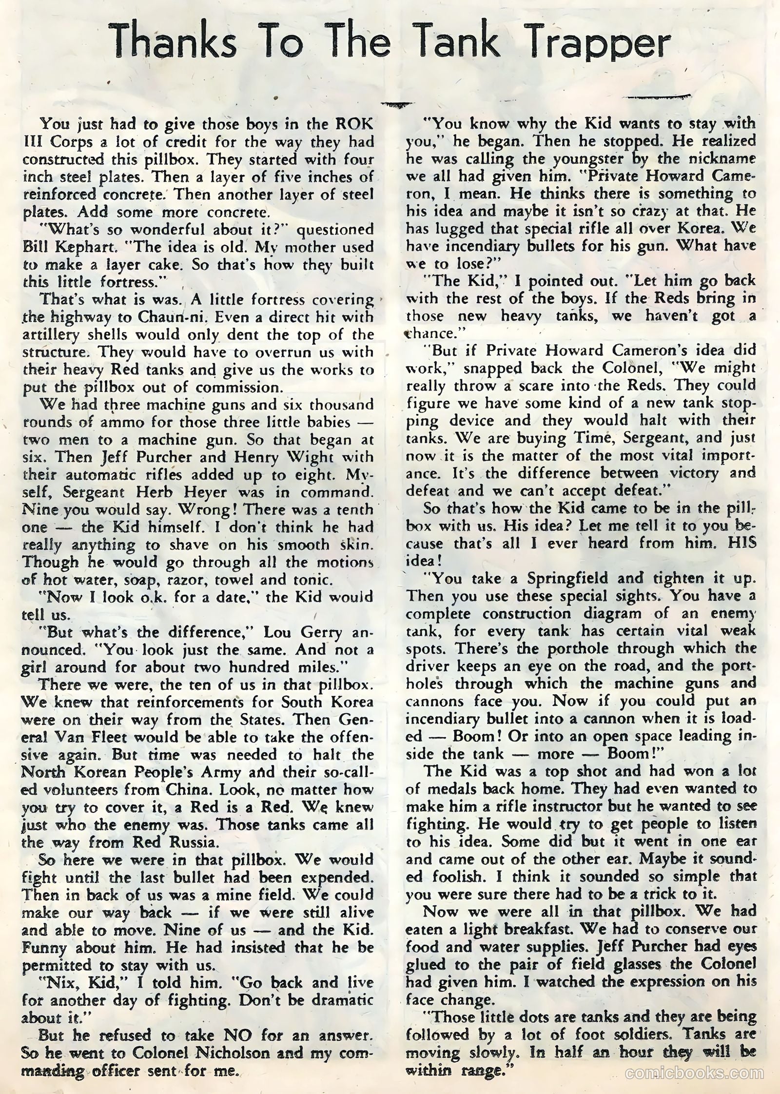 Battlefield Action #22 (1958) — page 20
