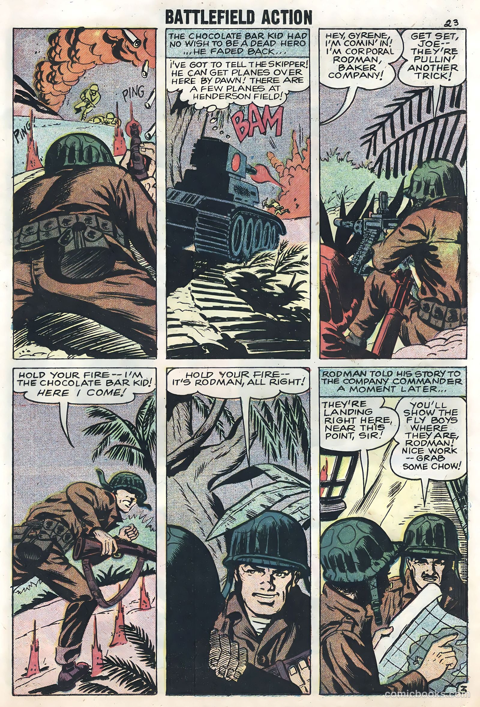 Battlefield Action #22 (1958) — page 25
