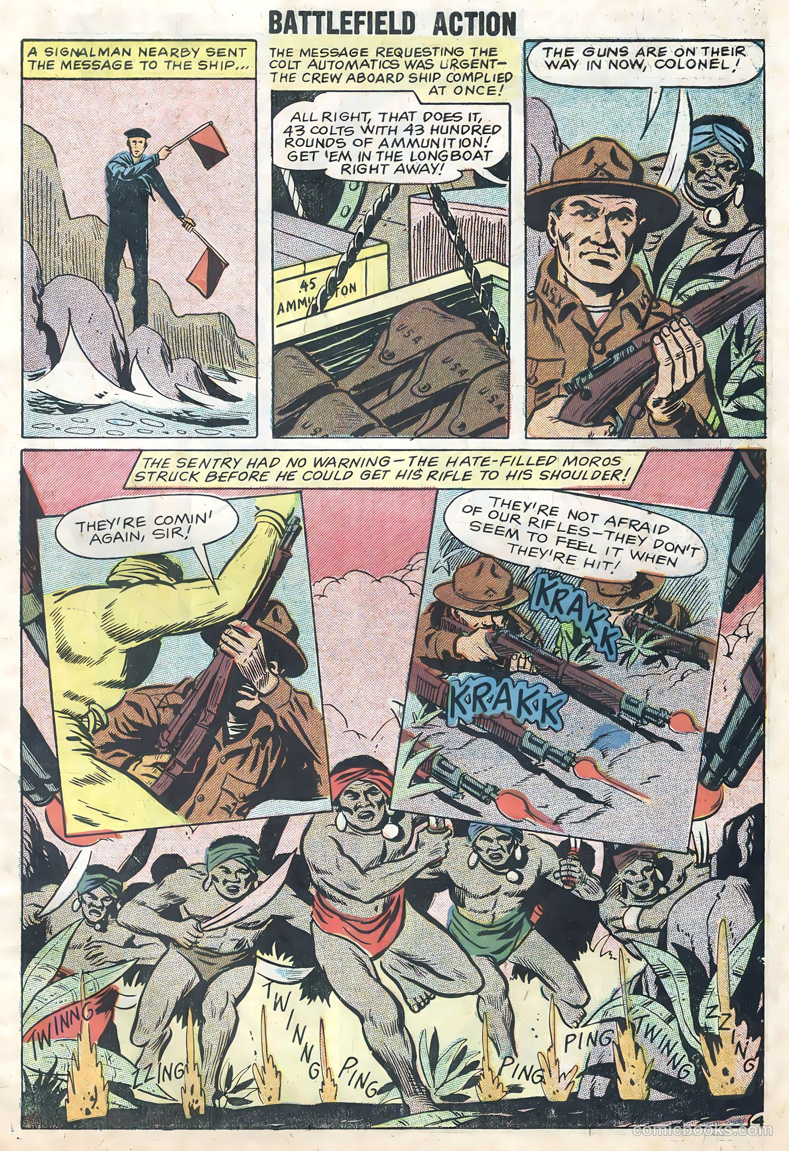 Battlefield Action #23 (1959) — page 7