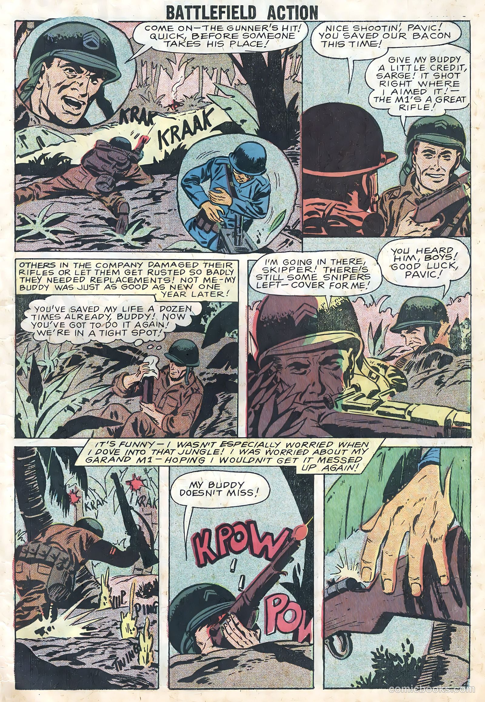 Battlefield Action #23 (1959) — page 22