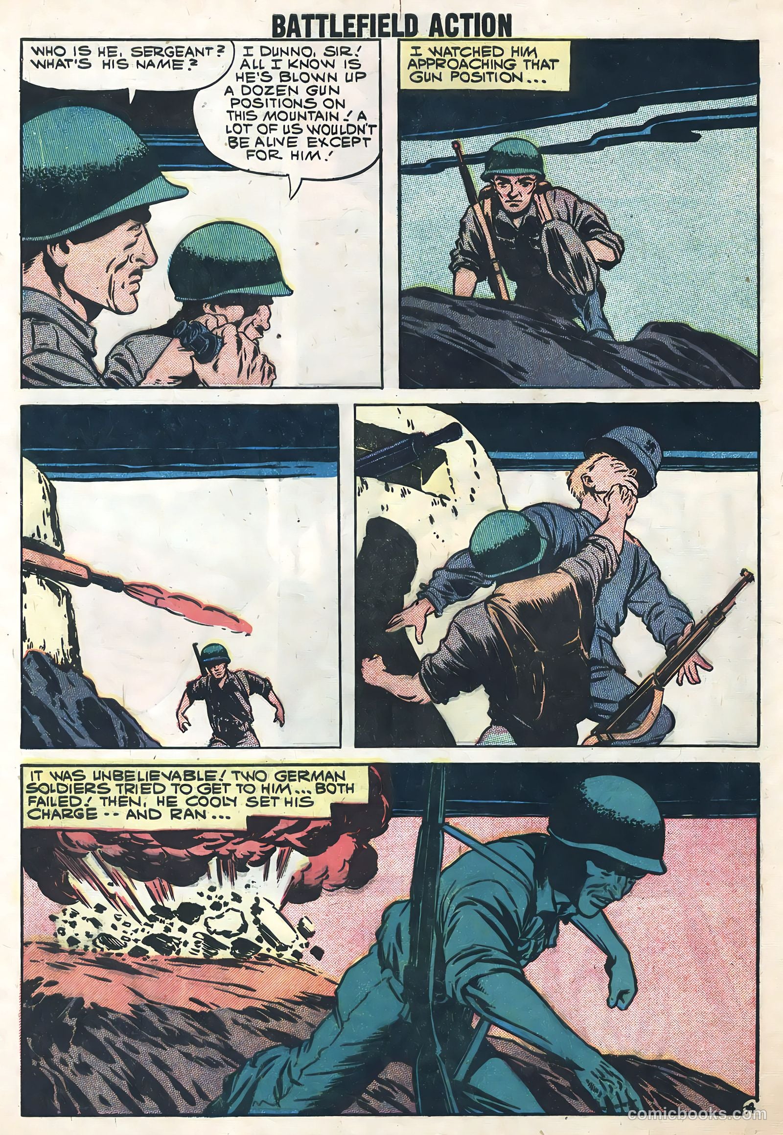 Battlefield Action #24 (1959) — page 28