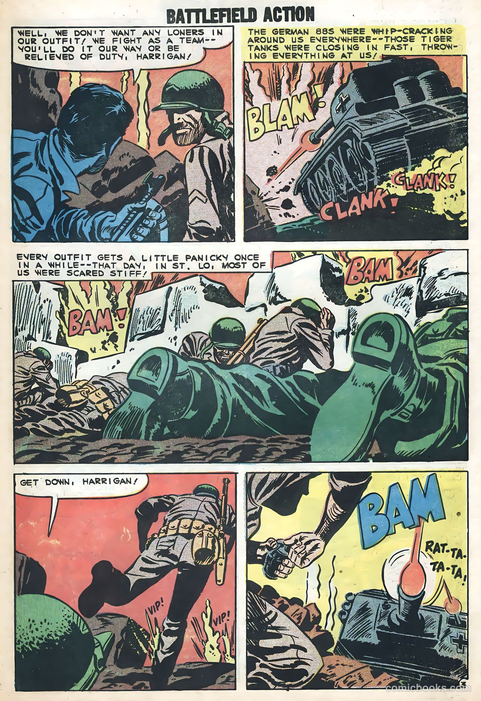 Battlefield Action #25 (1959) — page 27