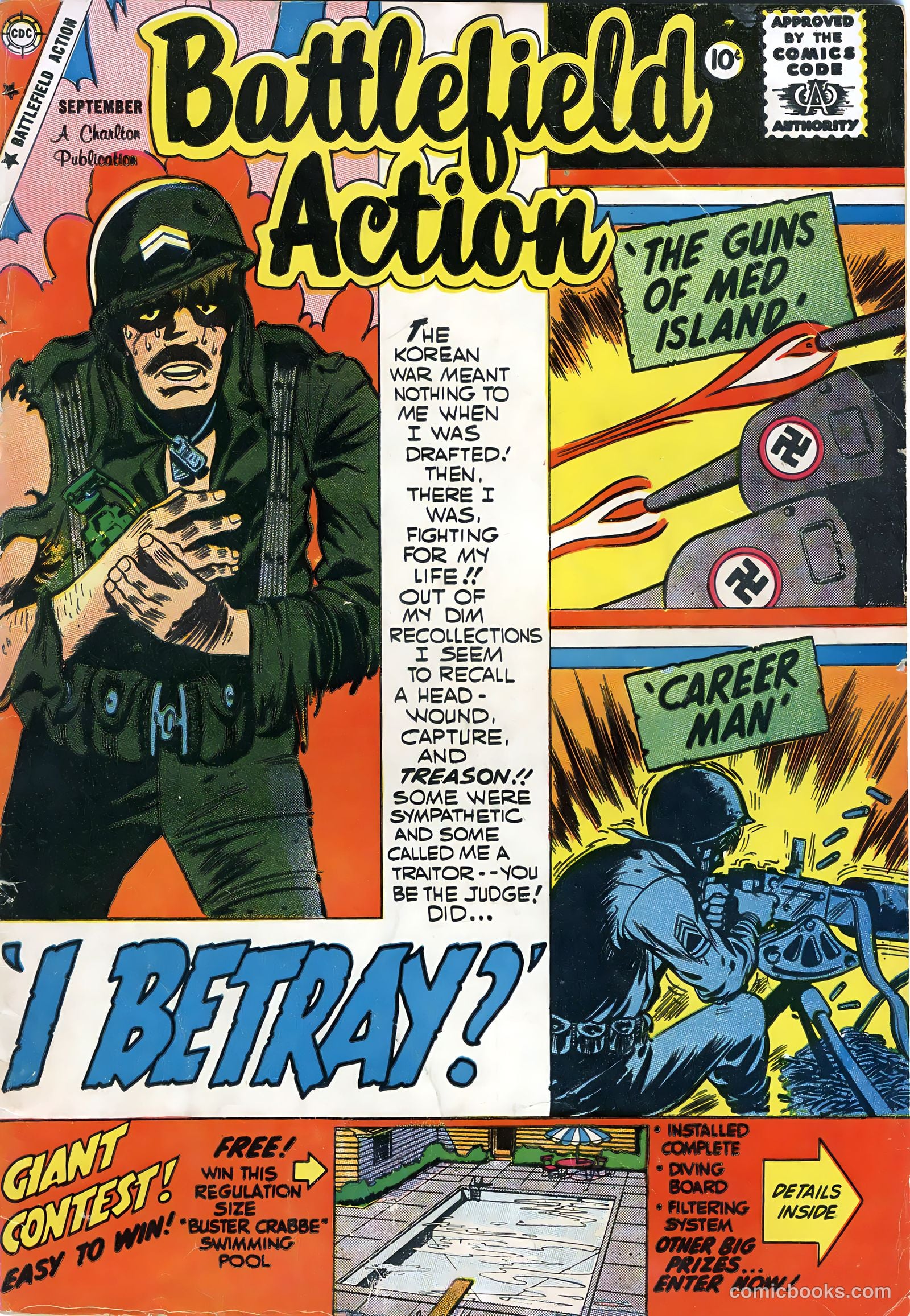 Battlefield Action #26 (1959) — page 1