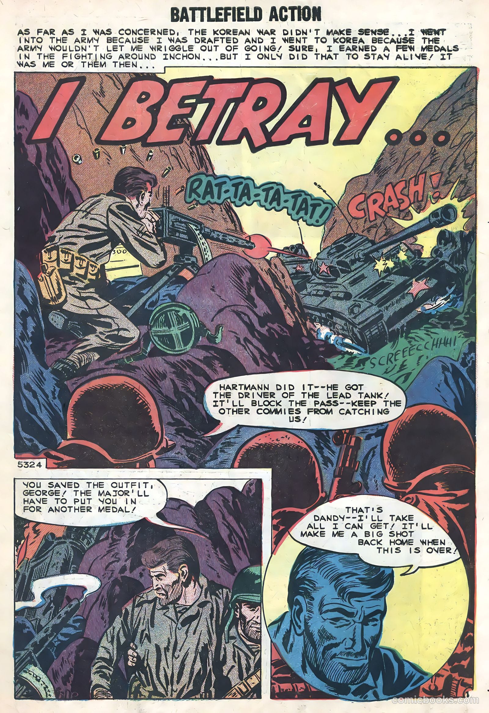 Battlefield Action #26 (1959) — page 3