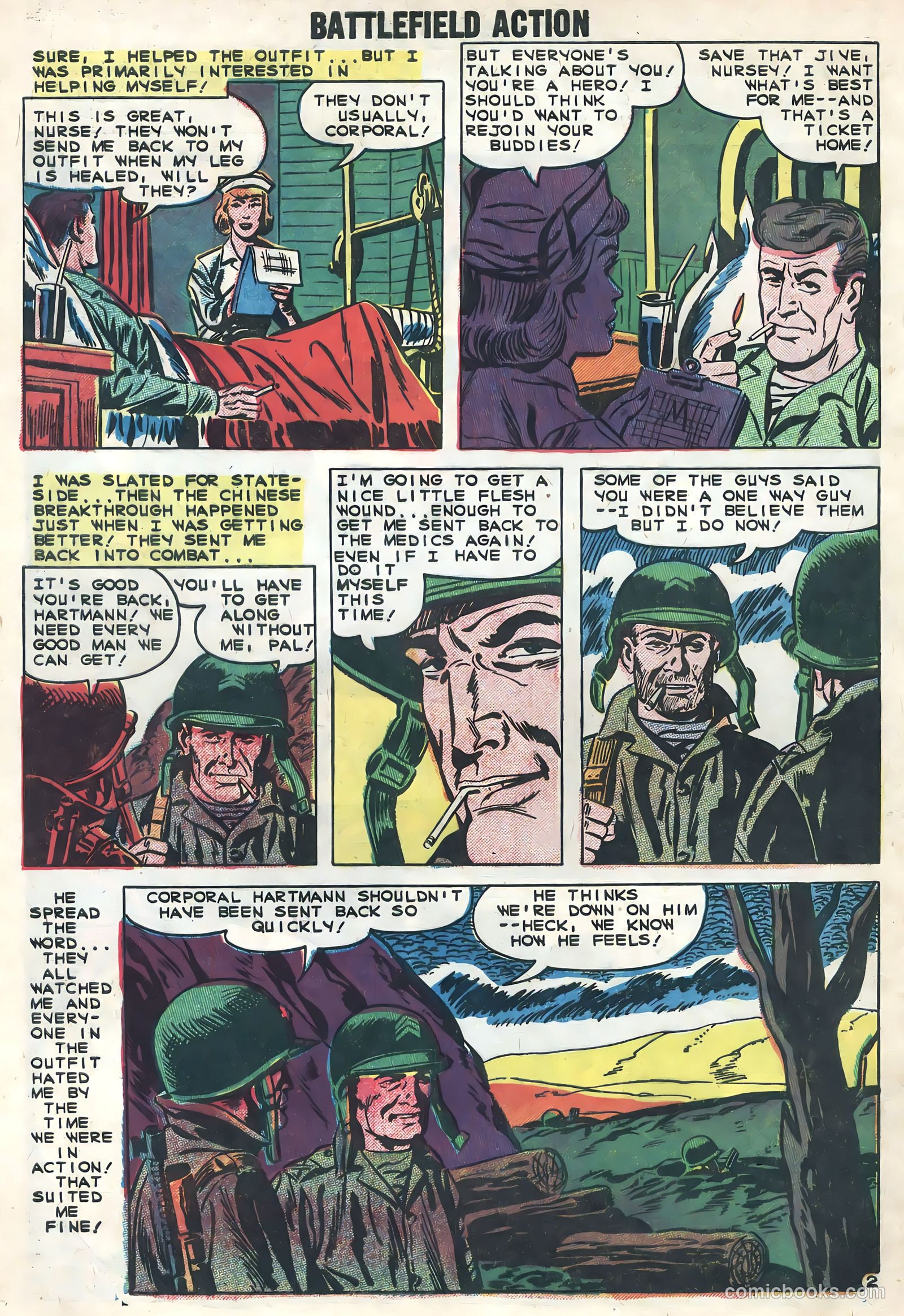 Battlefield Action #26 (1959) — page 4