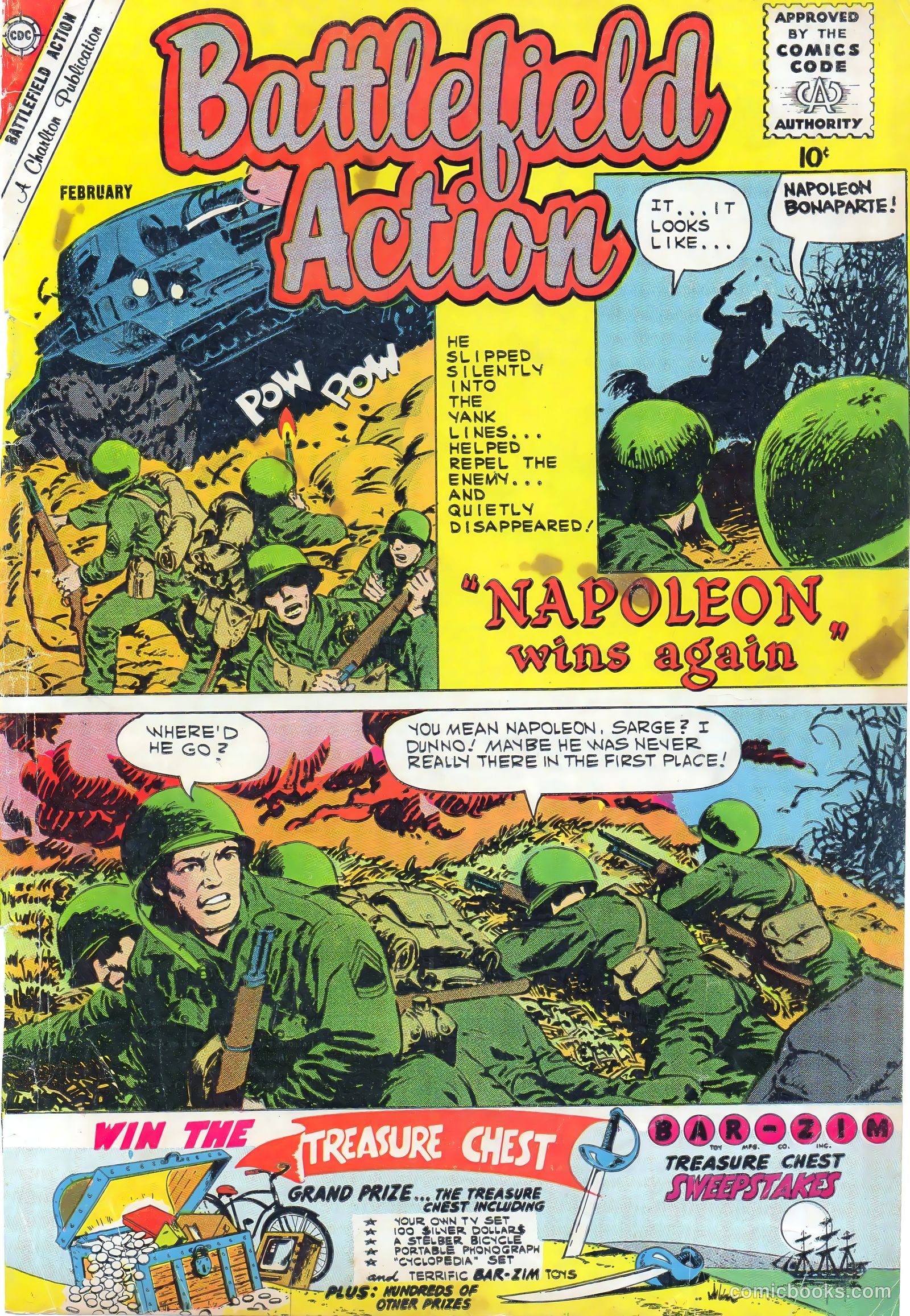 Battlefield Action #34 (1961) — page 1 of 36