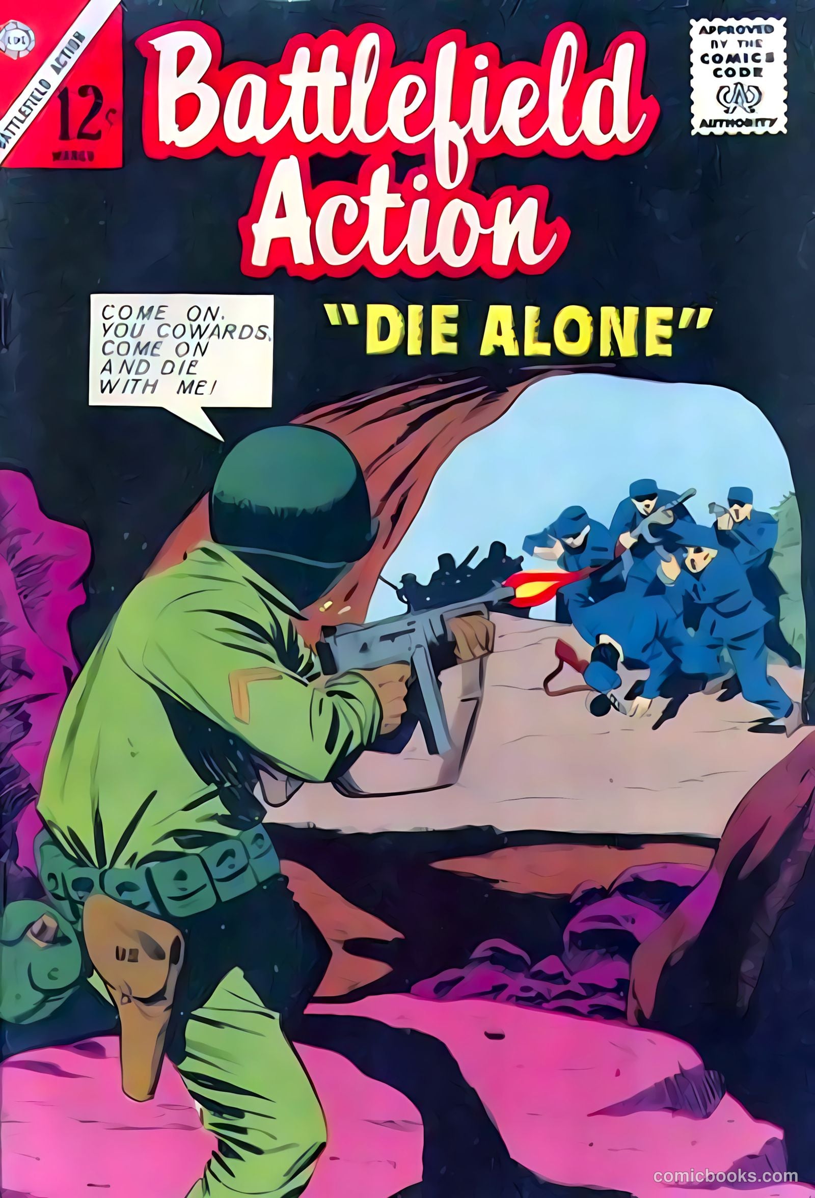 Battlefield Action #52 cover
