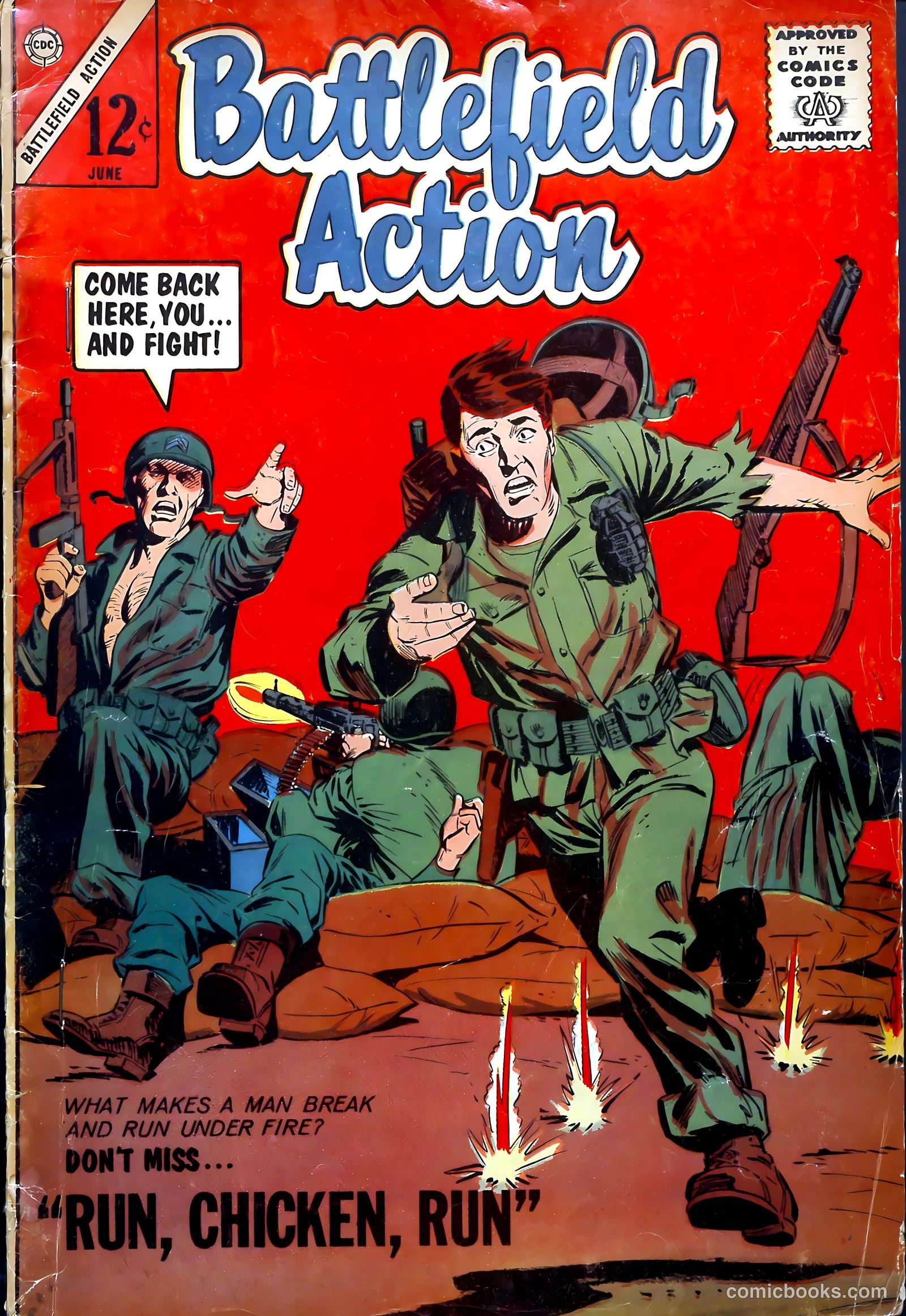 Battlefield Action #53 cover
