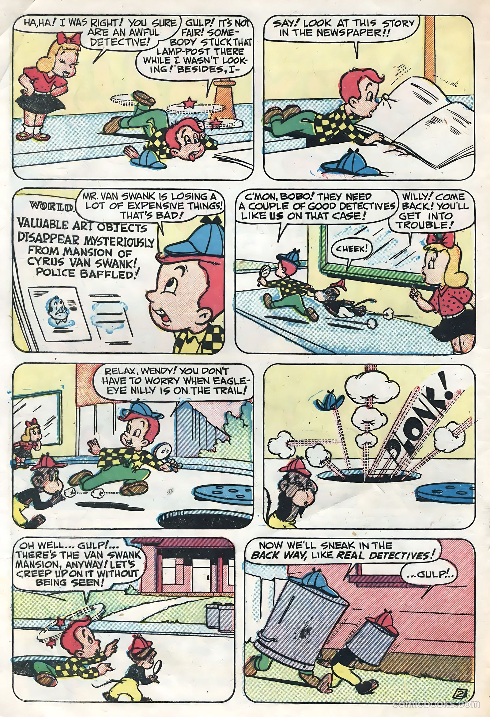 Television Comics #7 (1950, Animated Cartoons, Inc.) — page 4 of 36