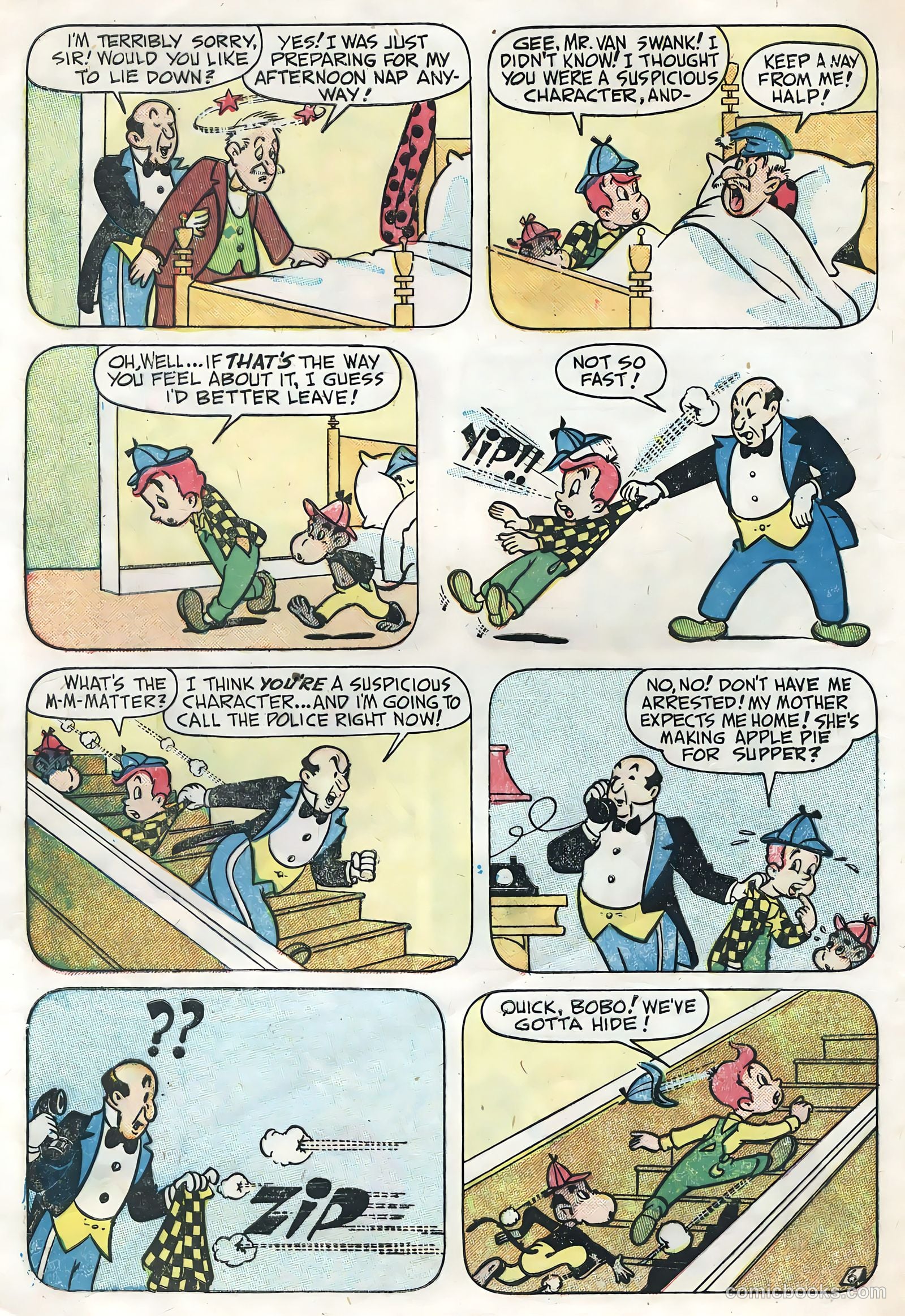 Television Comics #7 (1950, Animated Cartoons, Inc.) — page 8 of 36