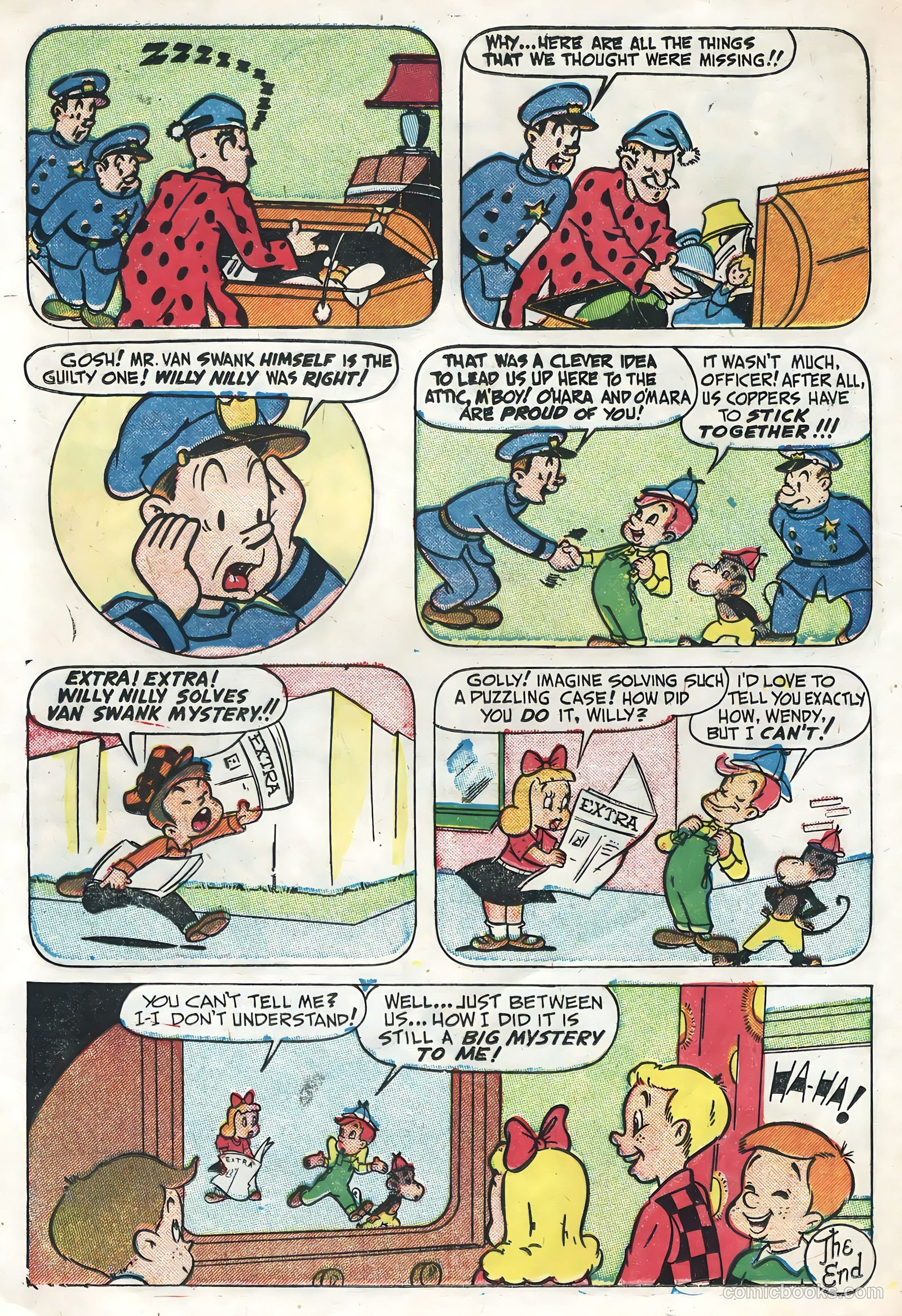 Television Comics #7 (1950, Animated Cartoons, Inc.) — page 12 of 36