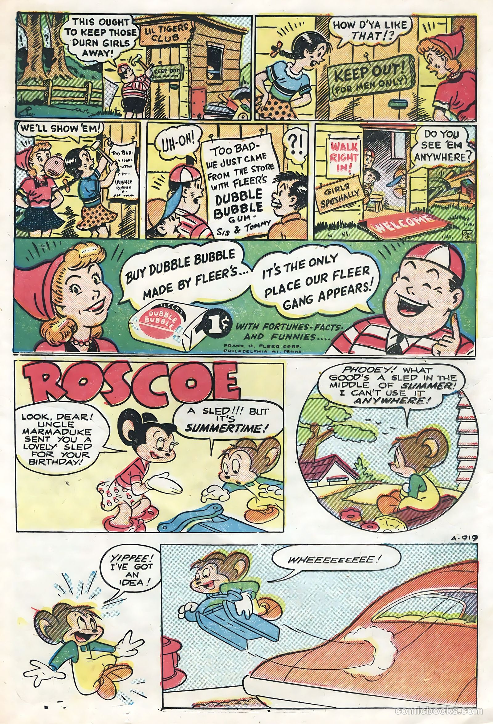 Television Comics #7 (1950, Animated Cartoons, Inc.) — page 13 of 36