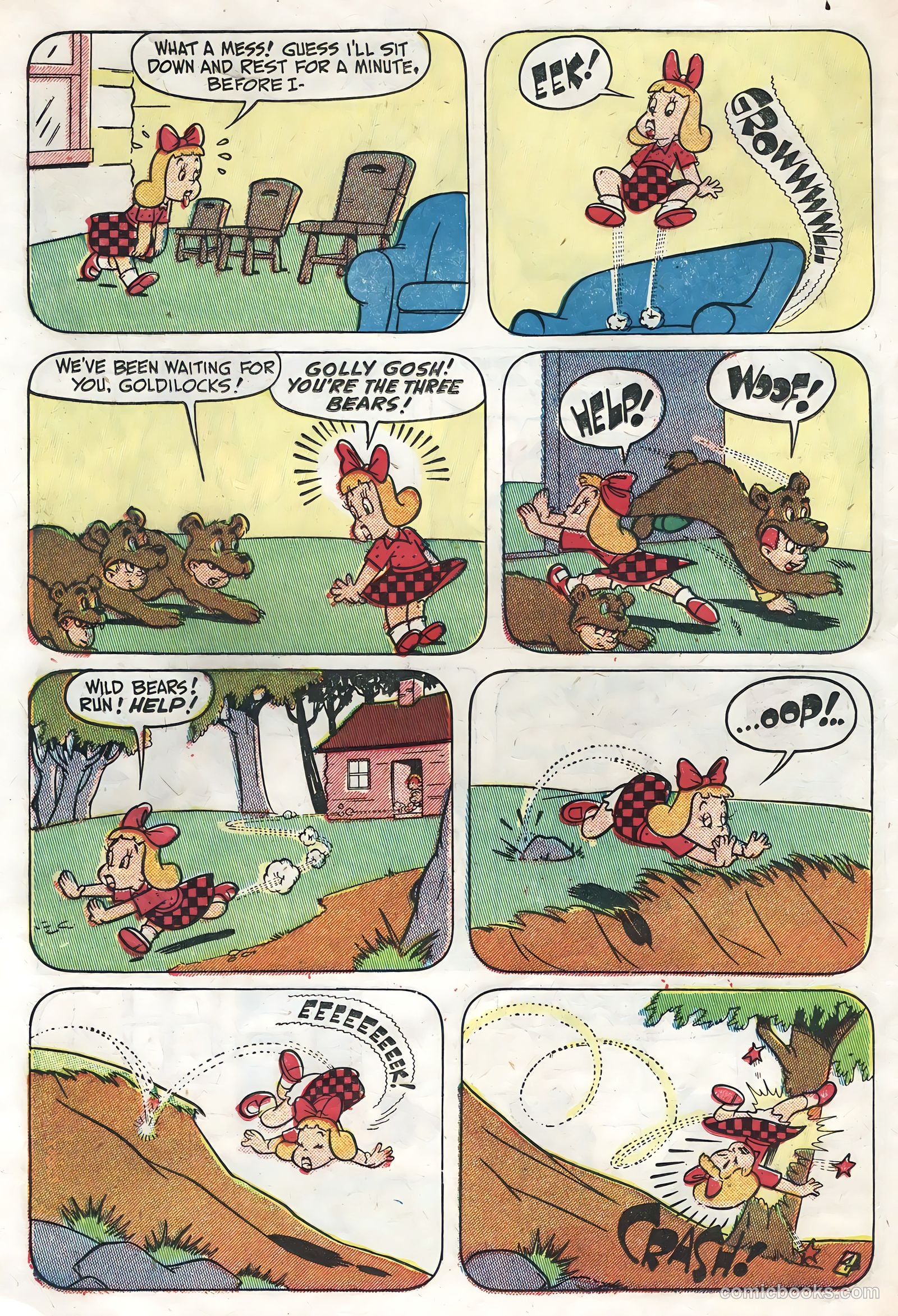 Television Comics #7 (1950, Animated Cartoons, Inc.) — page 18 of 36