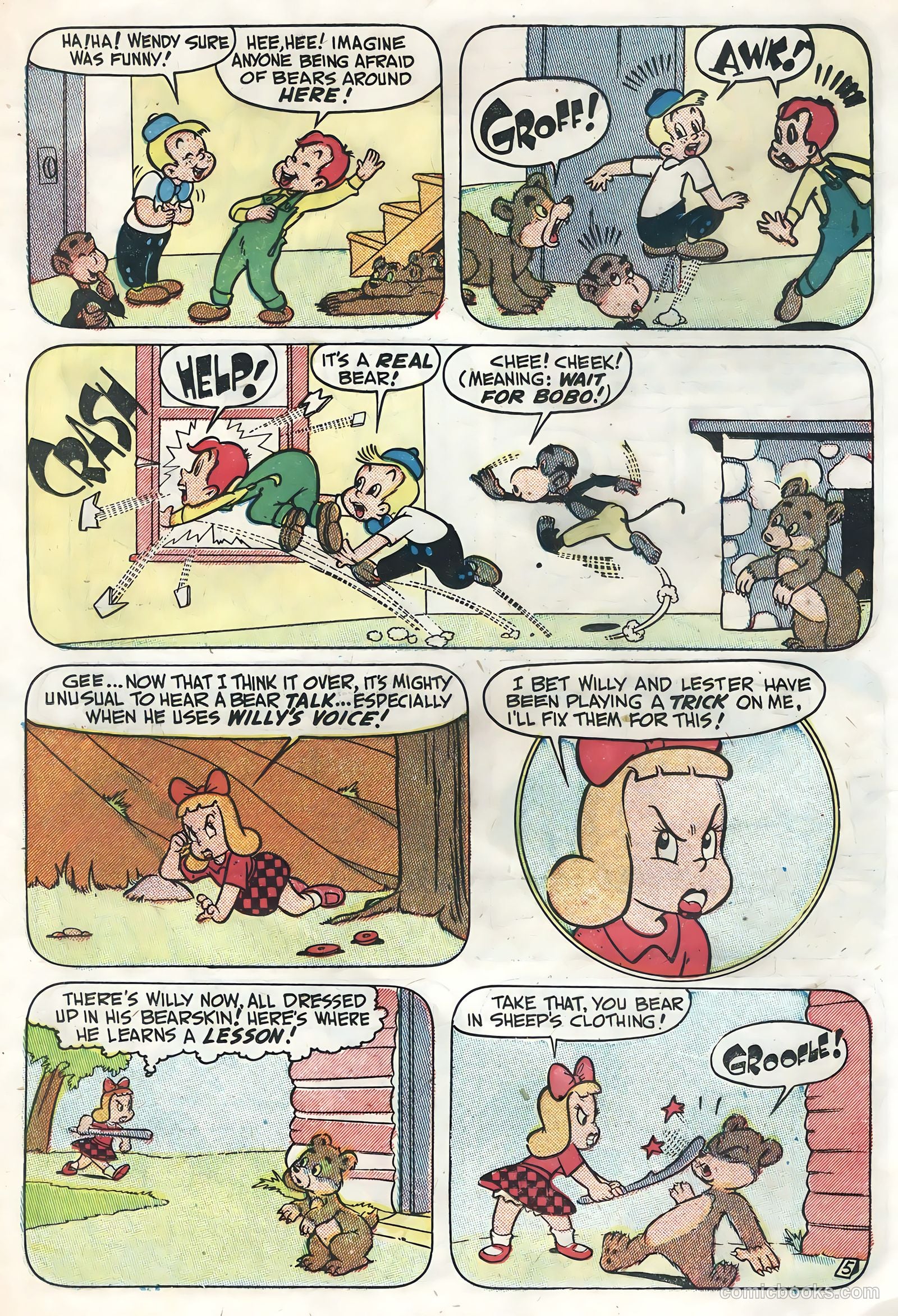 Television Comics #7 (1950, Animated Cartoons, Inc.) — page 19 of 36