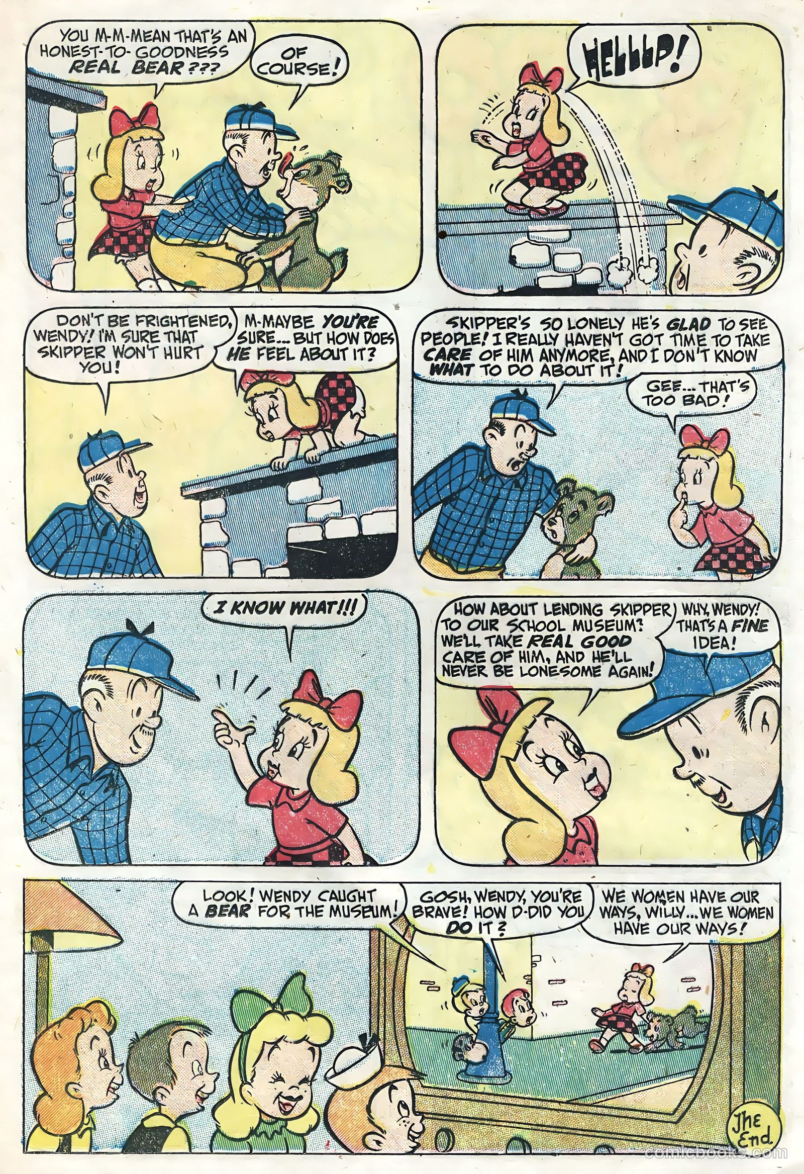 Television Comics #7 (1950, Animated Cartoons, Inc.) — page 21 of 36