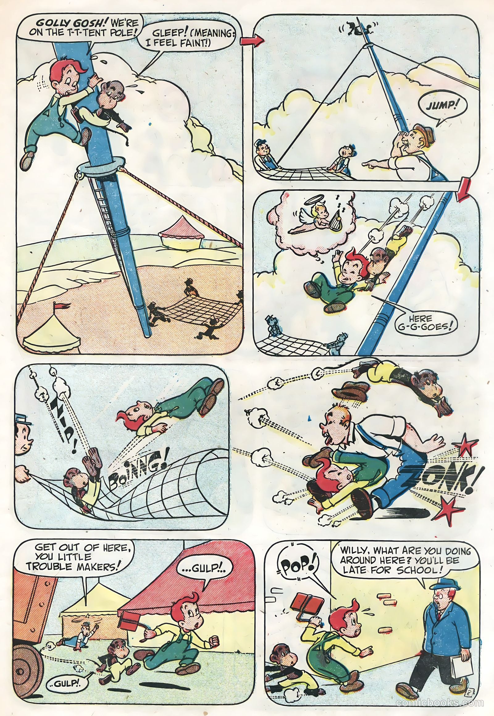 Television Comics #7 (1950, Animated Cartoons, Inc.) — page 27 of 36