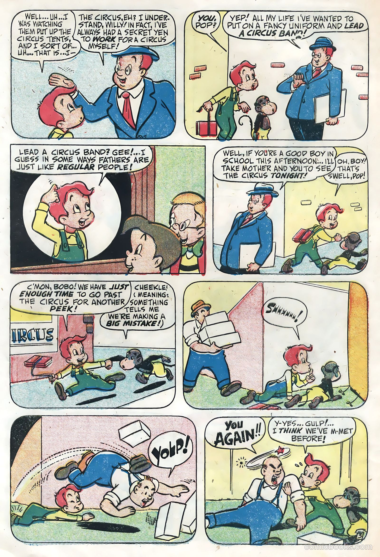Television Comics #7 (1950, Animated Cartoons, Inc.) — page 28 of 36
