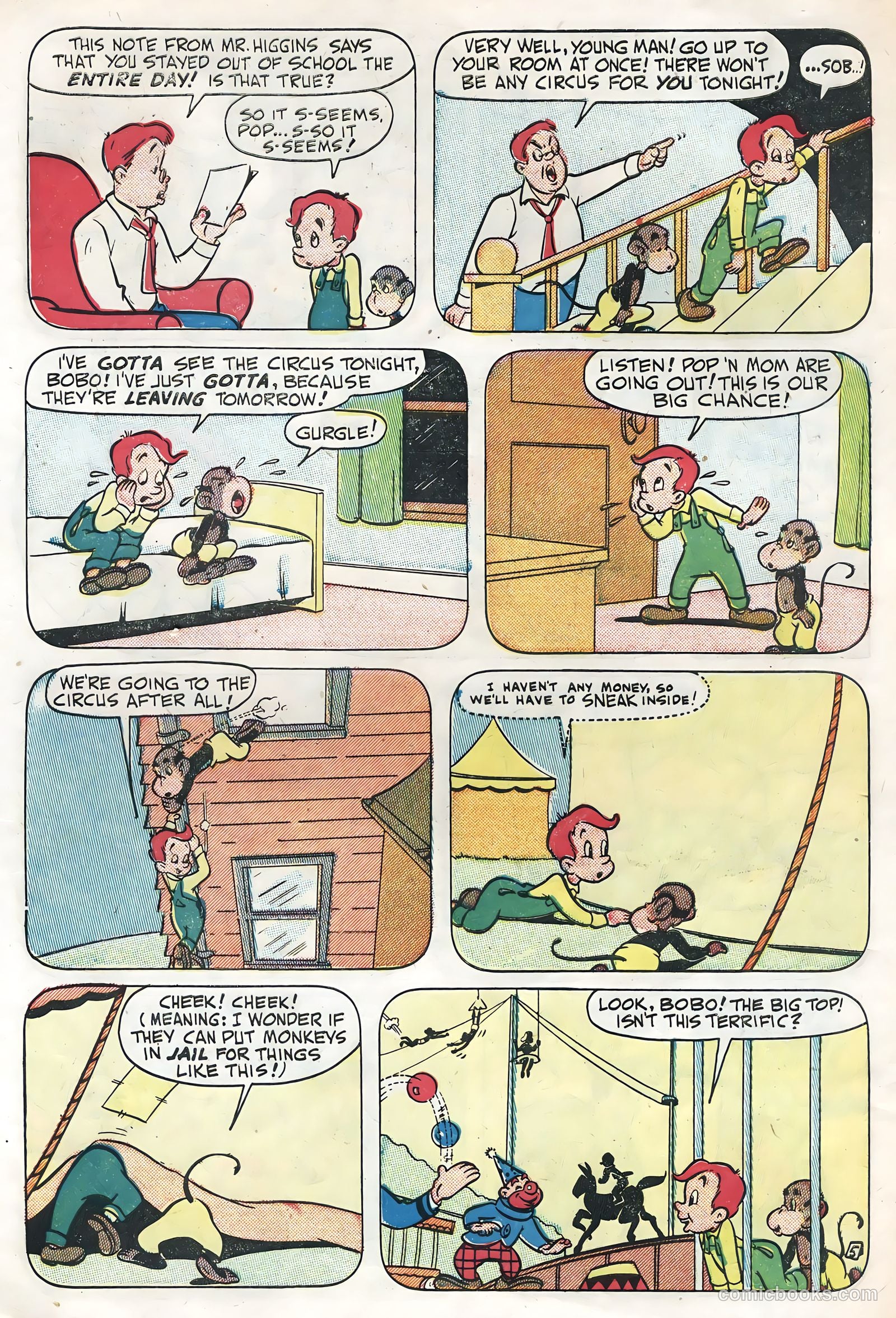 Television Comics #7 (1950, Animated Cartoons, Inc.) — page 30 of 36