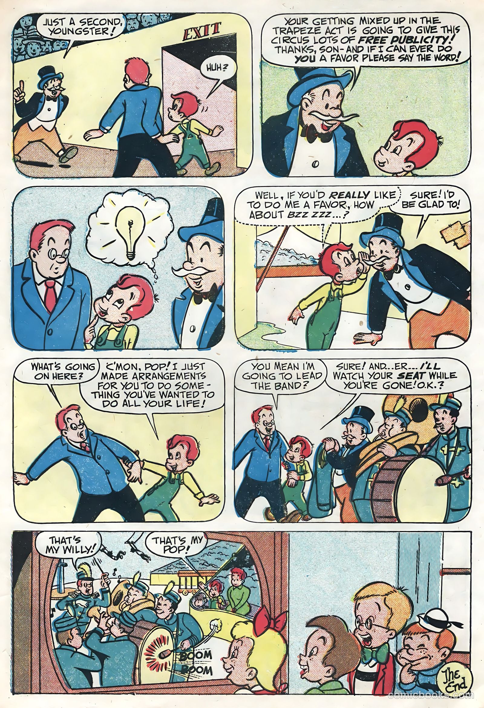 Television Comics #7 (1950, Animated Cartoons, Inc.) — page 33 of 36