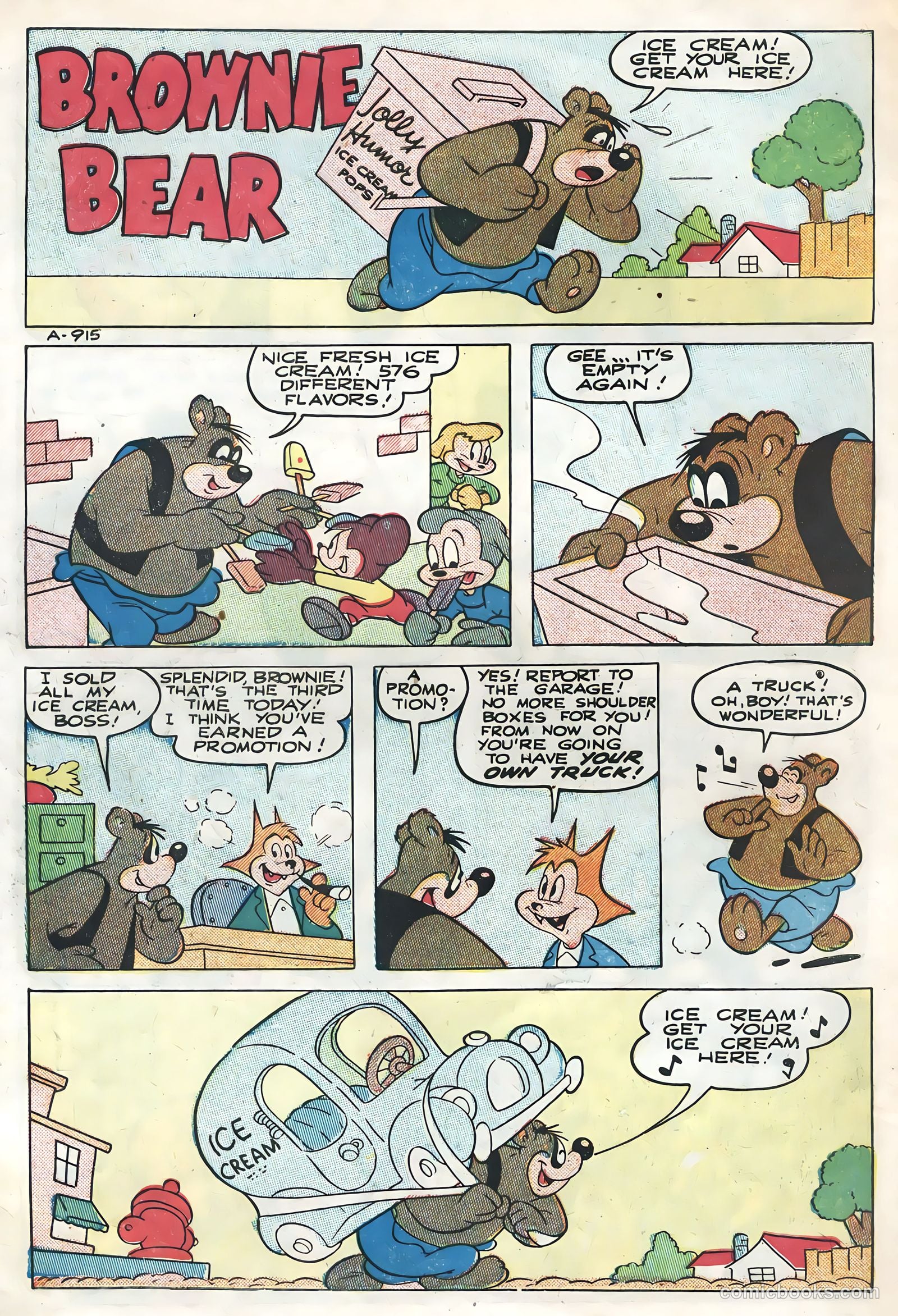 Television Comics #7 (1950, Animated Cartoons, Inc.) — page 34 of 36