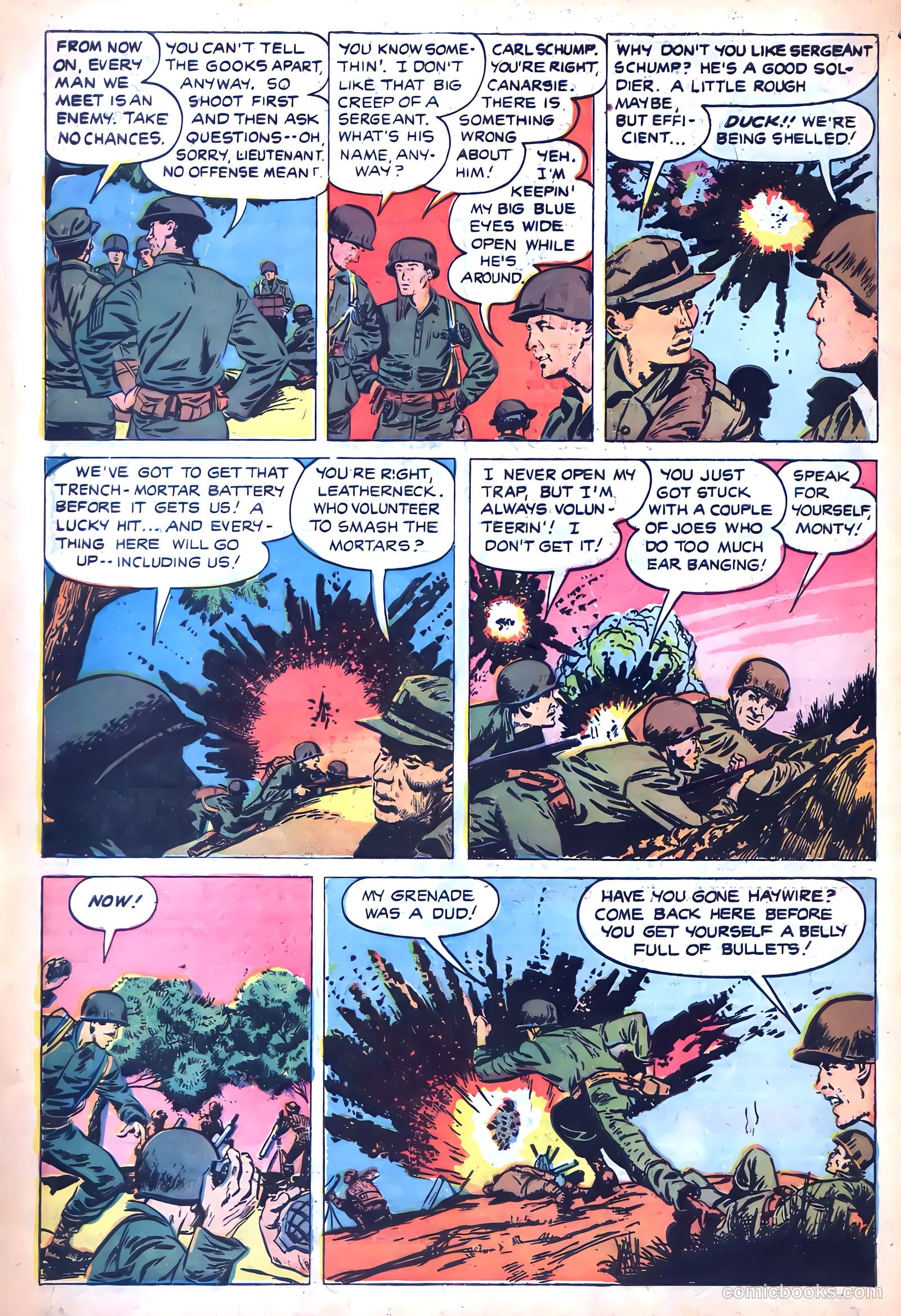 Tell It to the Marines #11 (1955) — page 10