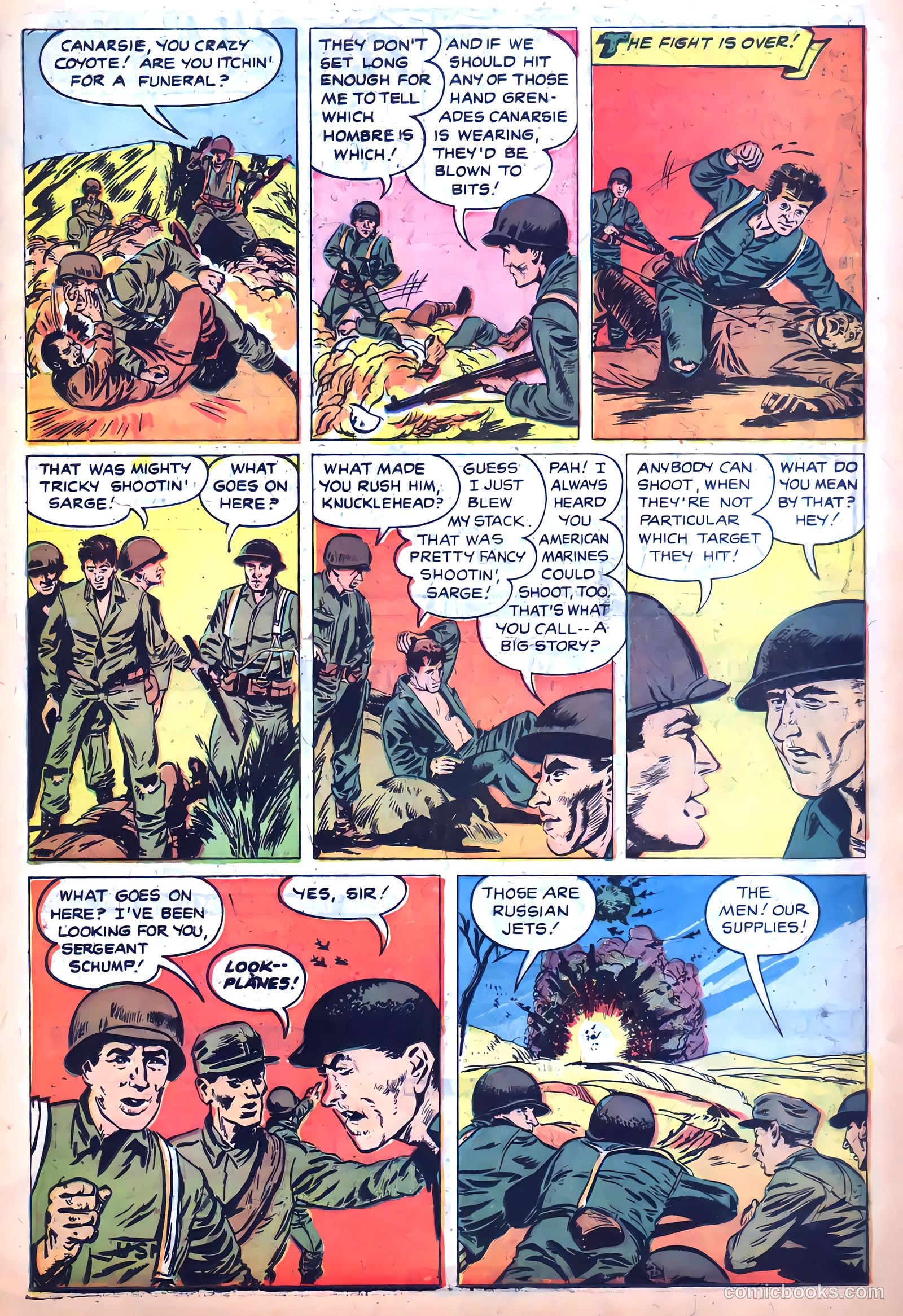 Tell It to the Marines #11 (1955) — page 11