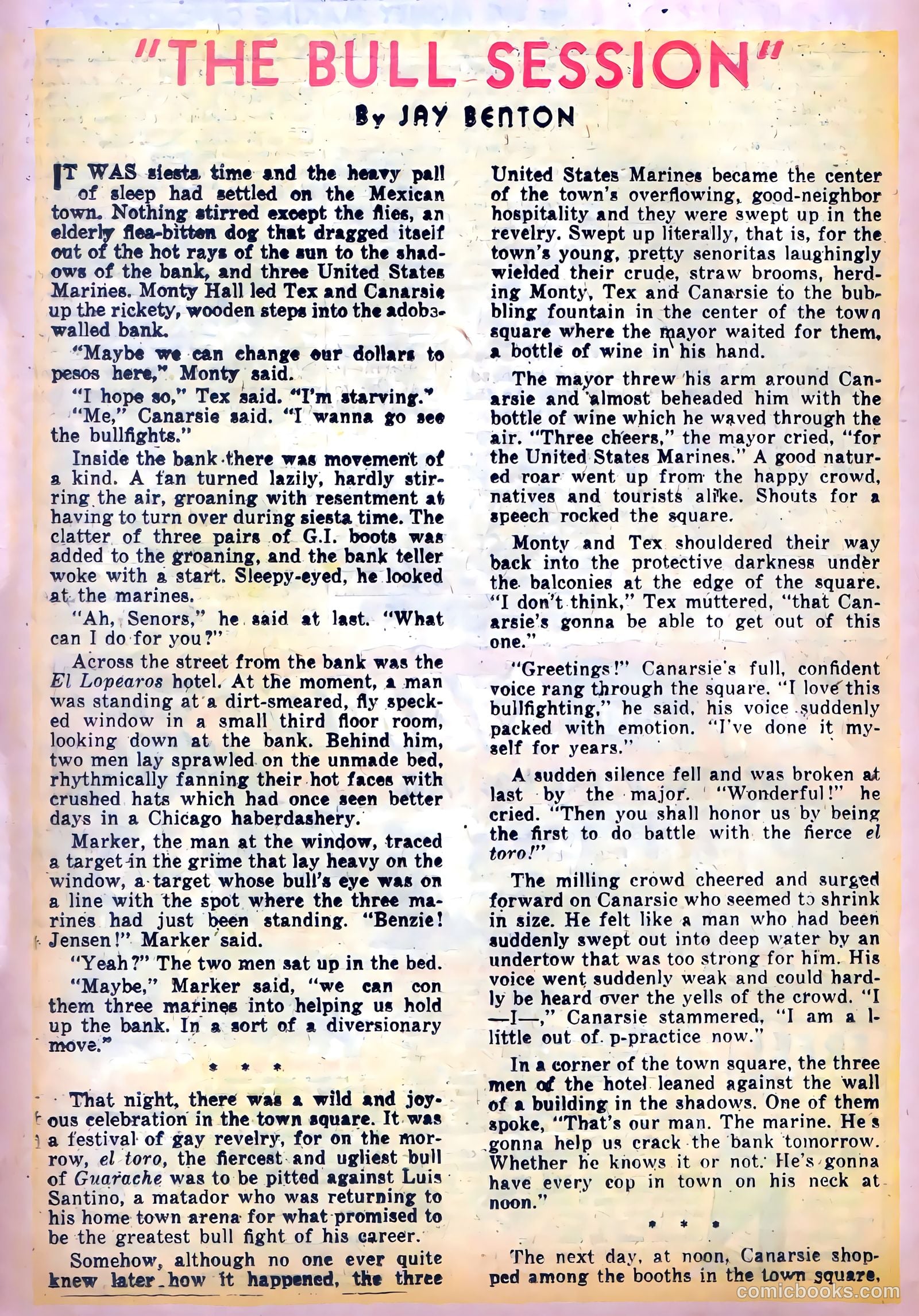 Tell It to the Marines #11 (1955) — page 20