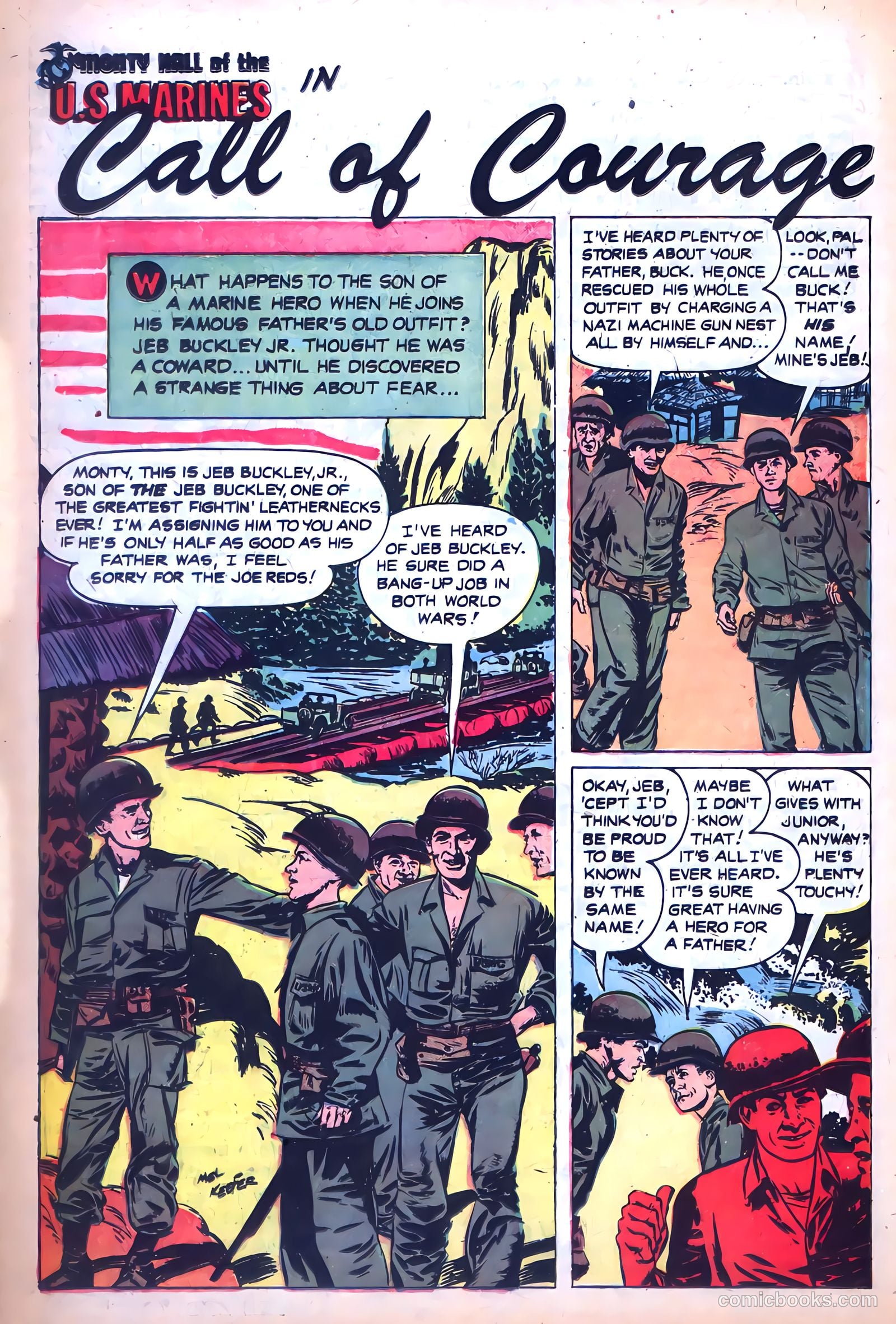 Tell It to the Marines #11 (1955) — page 22